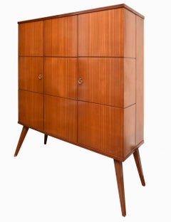 Mid-Century Modern Italian Rosewood Cabinet