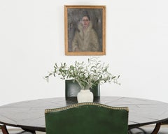 Ritratto di signora della scuola italiana moderna di metà secolo