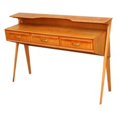 Mid-Century Modern Italian Sculptural Two-Tier Console