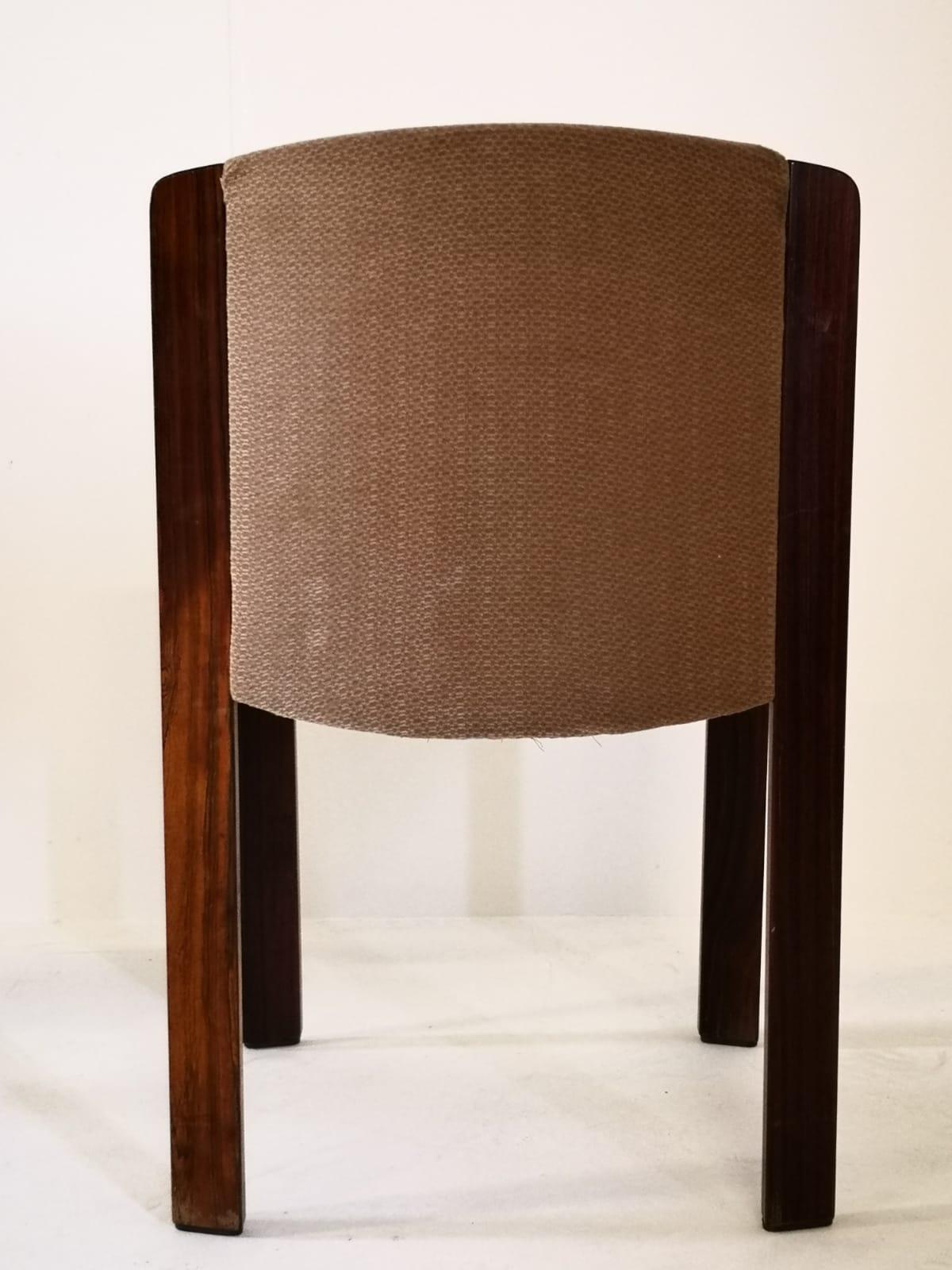 Mid-Century Modern Italian Set of 4 Chairs Model 300 by Joe Colombo, 1965 7
