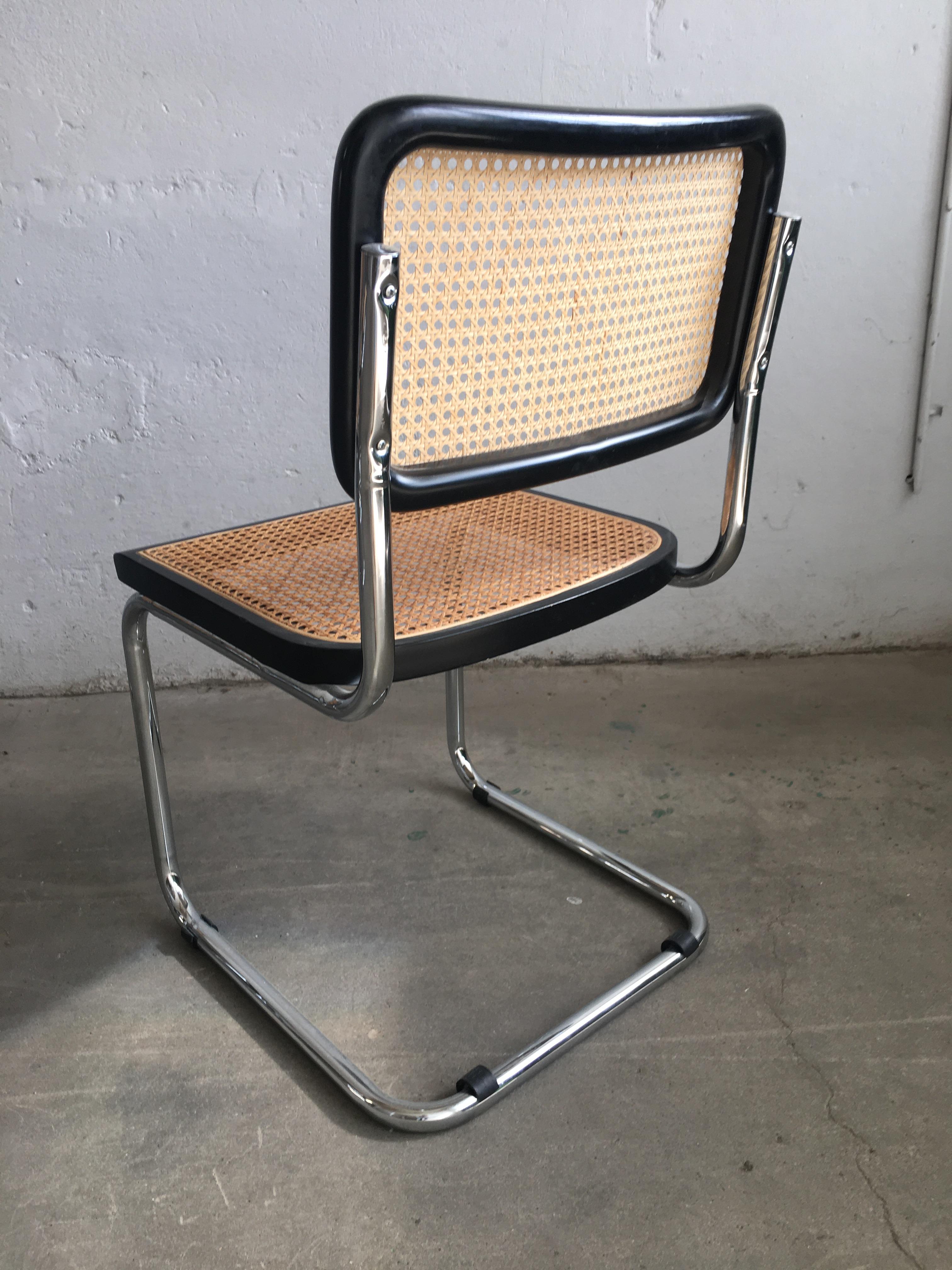 Mid-Century Modern Italian Set of 6 Chrome 