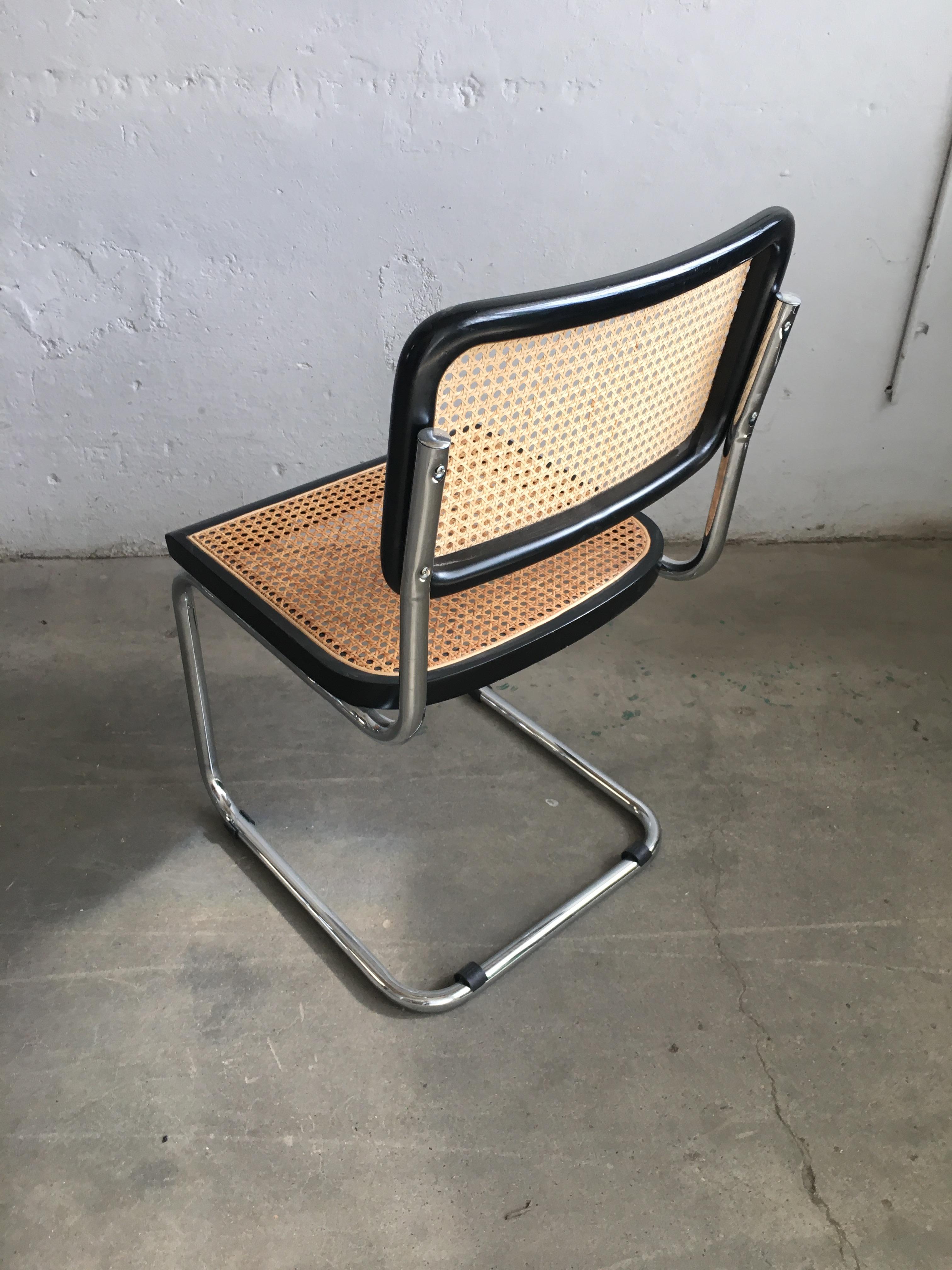 Mid-Century Modern Italian Set of 6 Chrome 