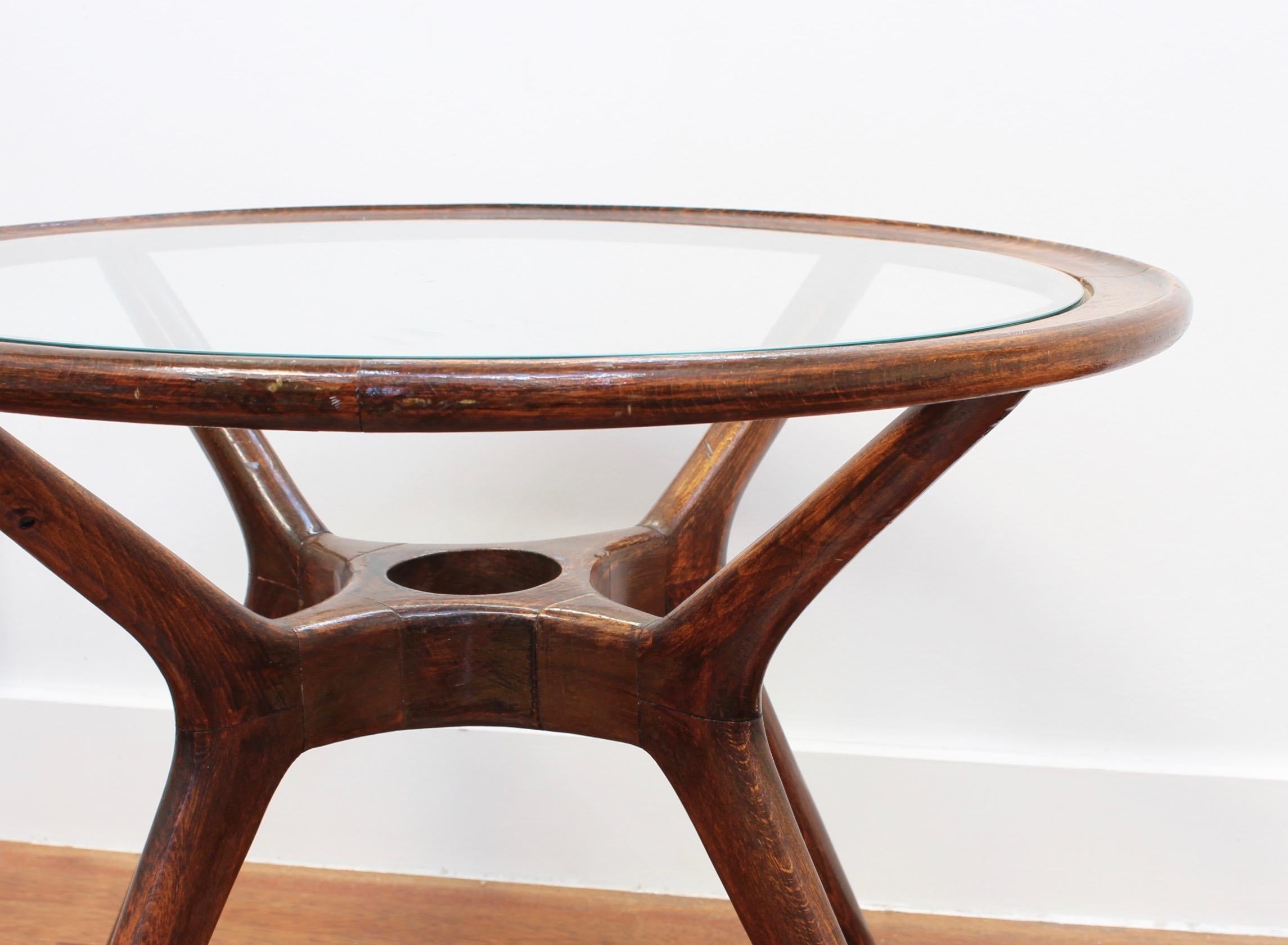 Mid-Century Modern Italian Side Table by Ico Parisi, circa 1950s 12