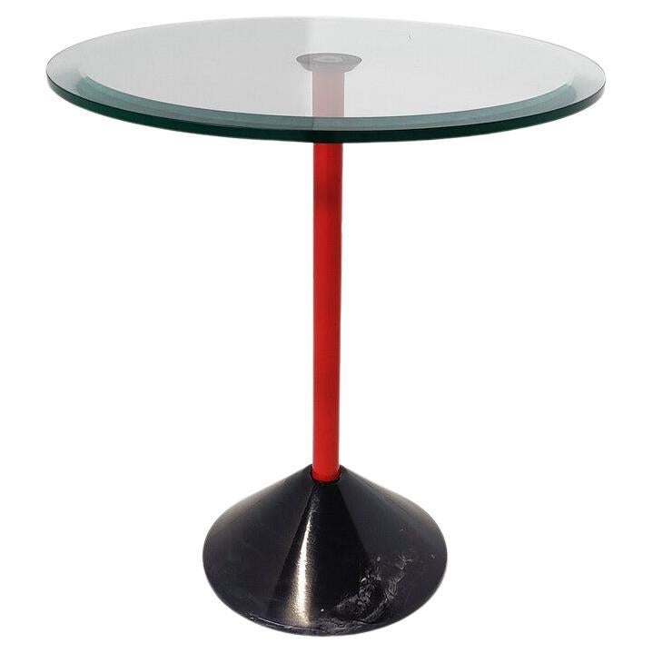 MidCentury Modern Vintage Black Metal Side Table, 1950, Italy For Sale at 1stDibs vintage