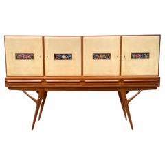 Mid-Century Modern Italian Sideboard Attributed to Ico Parisi, Italy, 1960s