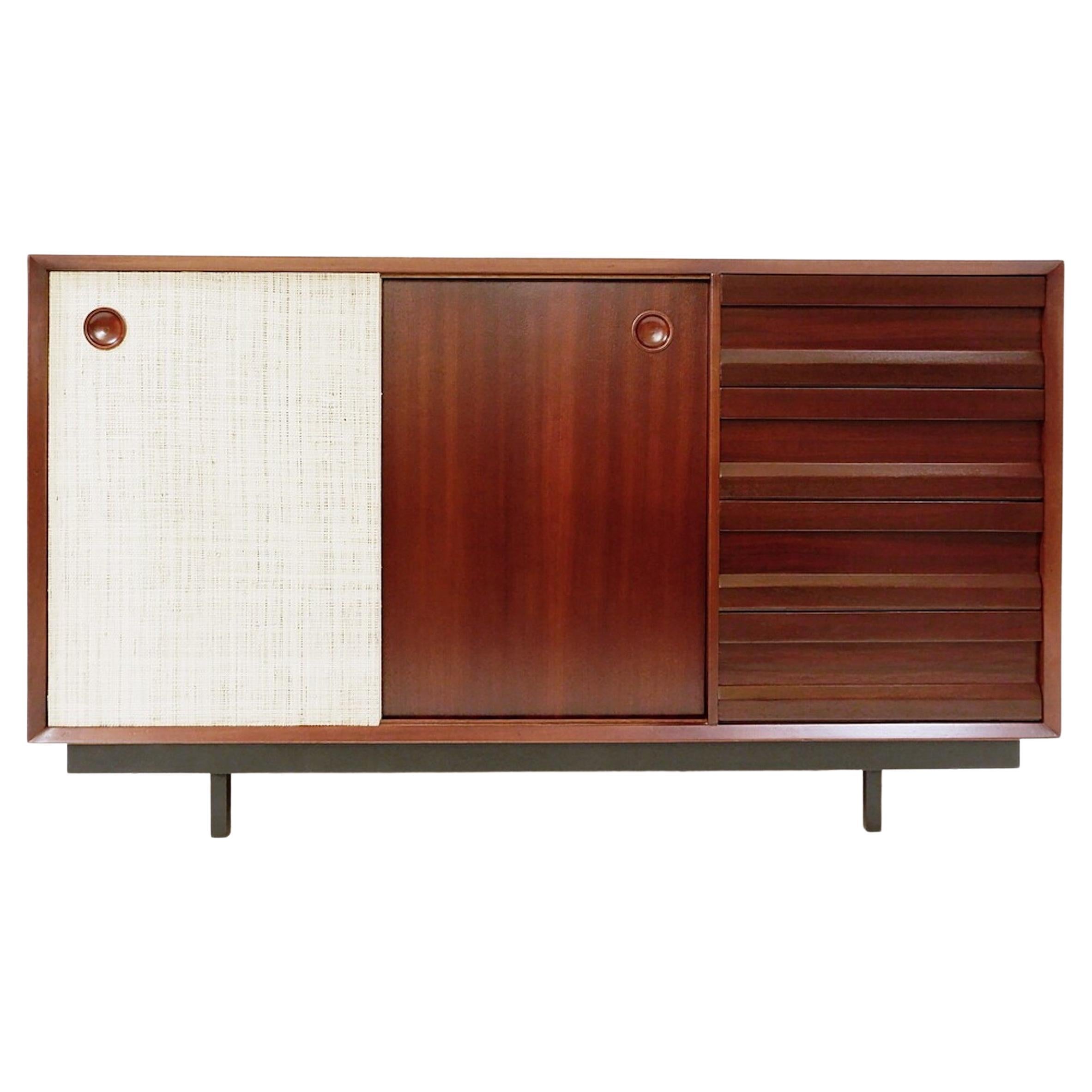 Modernes italienisches Sideboard aus der Jahrhundertmitte, Teakholz, Italien, 1960er Jahre