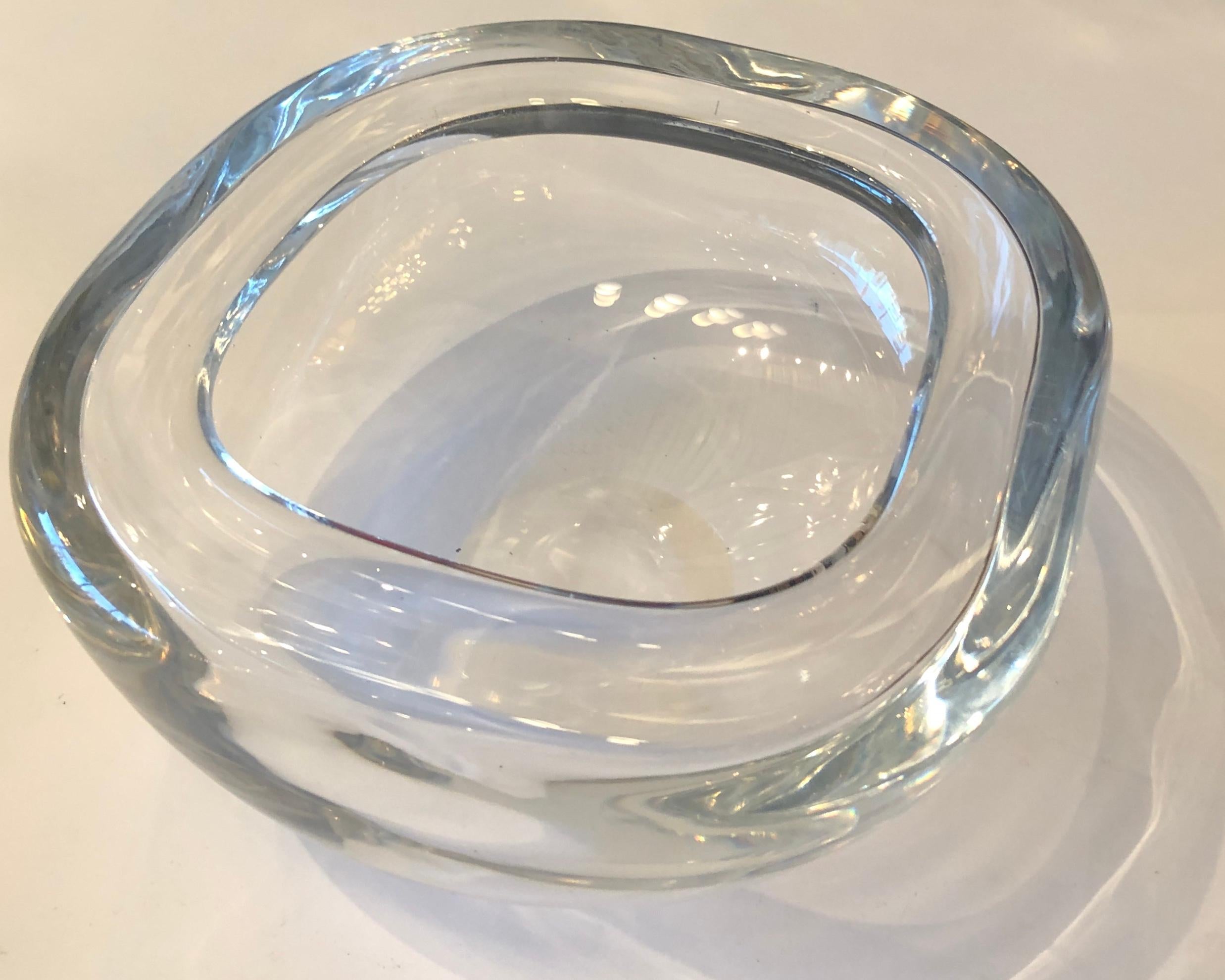 barbini murano glass bowl