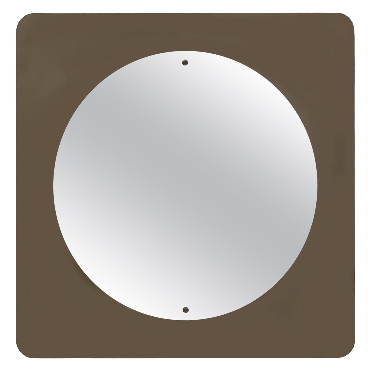 Specchio di grandi dimensioni in bronzo fumé, anni '70, Italia, metà del secolo scorso in vendita