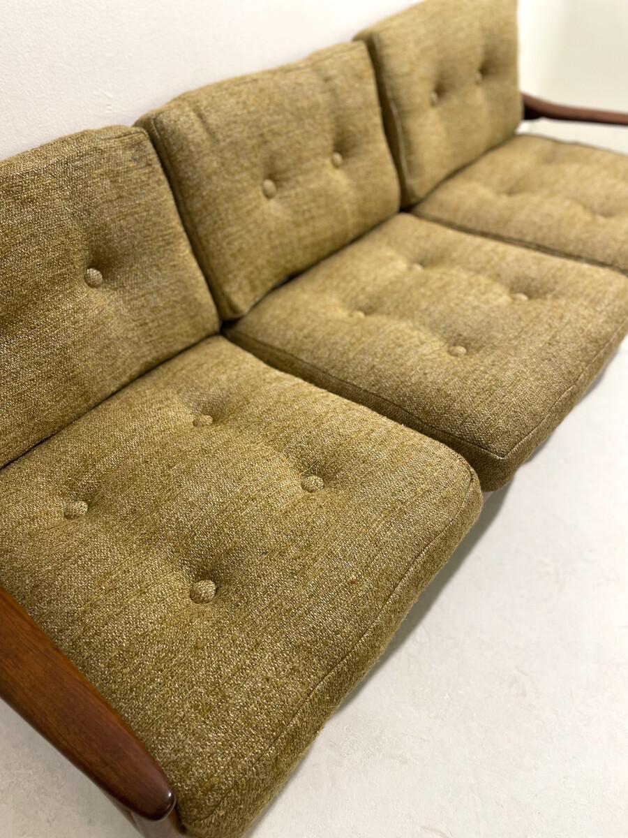 Wood Mid-Century Modern Italian Sofa, 1960s