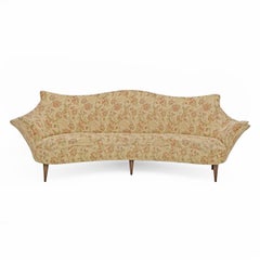 Mid-Century Modern Italian Sofa and Two Armchairs, Manta model, 1950s