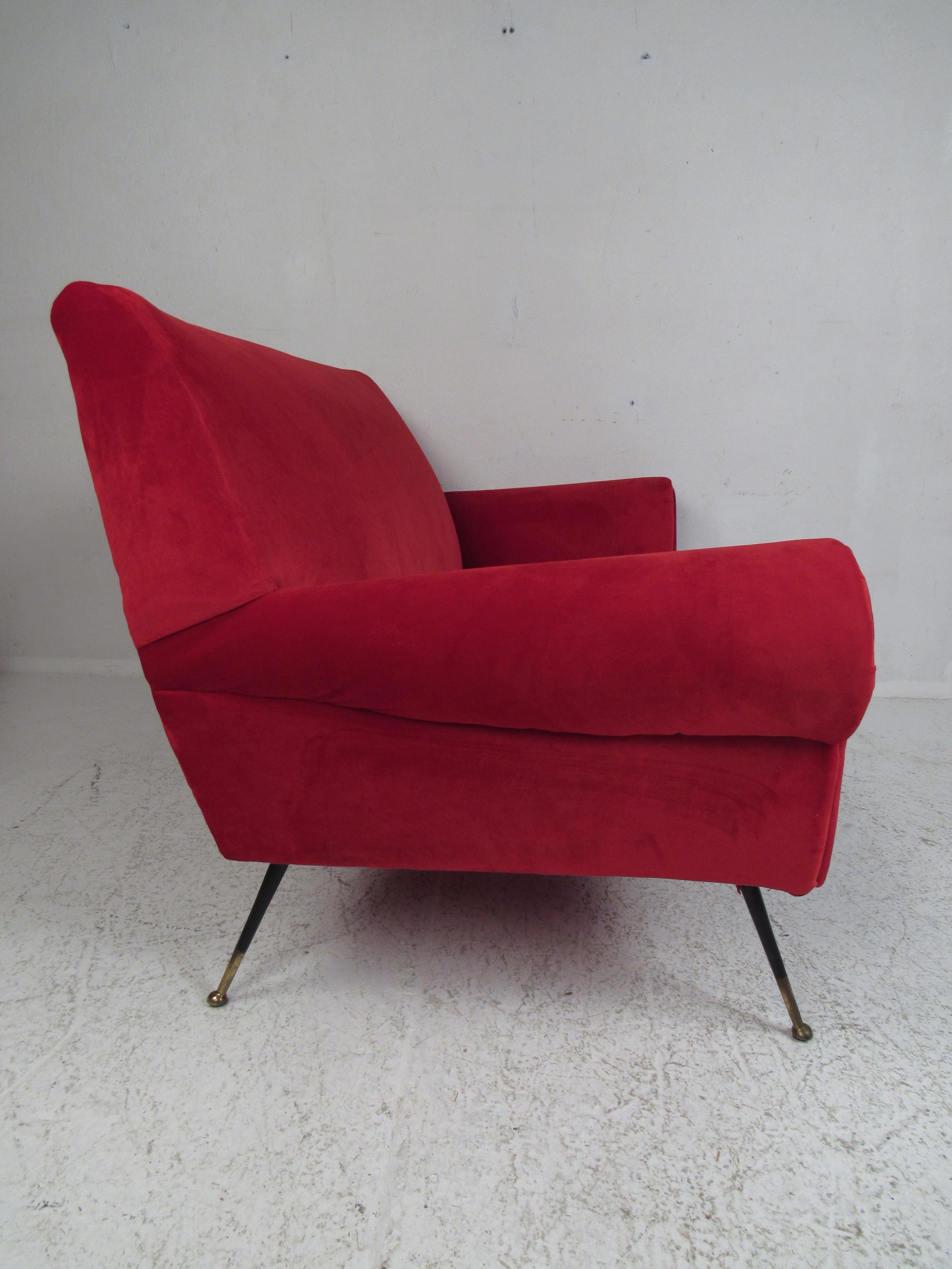 European Mid-Century Modern Italian Sofa