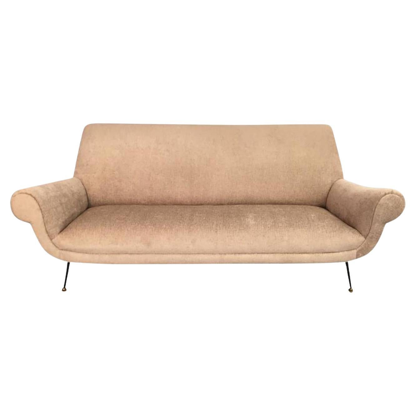 Mid-Century Modern Italian Sofa For Sale