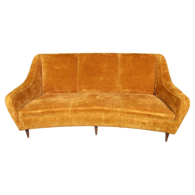 MidCentury Modern Italian Sofa For Sale at 1stDibs