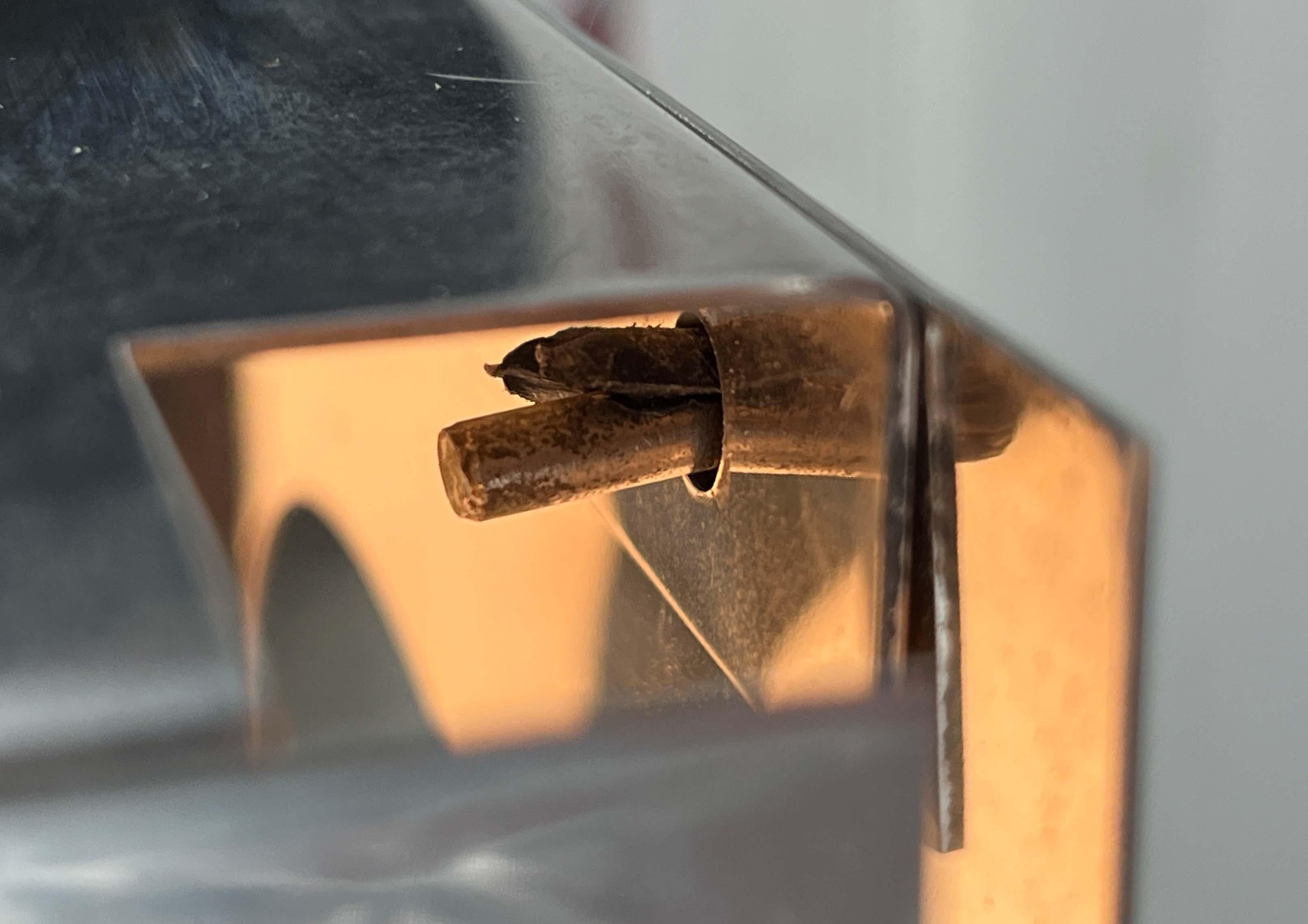 Lampada a sospensione a cubo di Goffredo Reggiani della Modern Age italiana di metà secolo in vendita 12