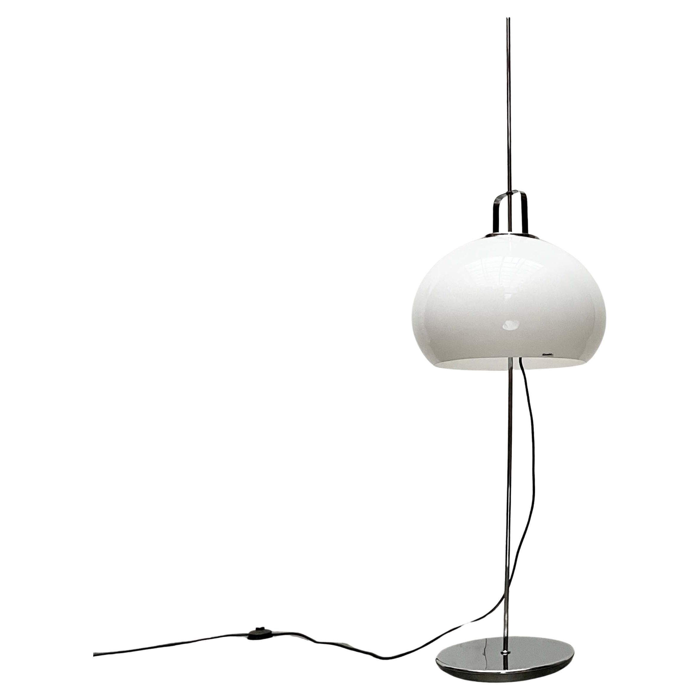 Mid-Century Modern Italian Space Age Lucerna Floor Lamp Harvey Guzzini iGuzzini For Sale