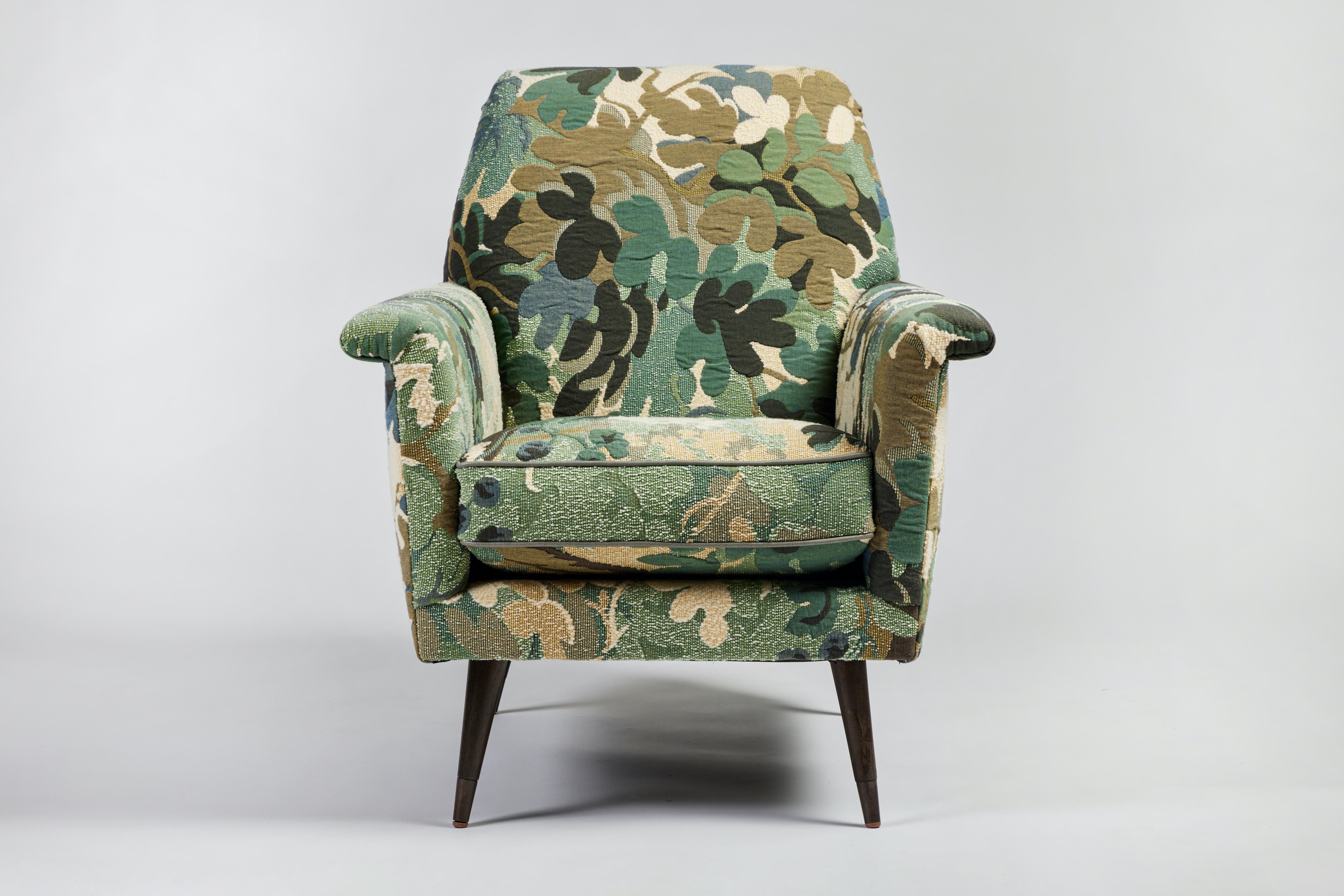Mid-Century Modern Italian Style Jolly Club Chair by Martin and Brockett For Sale 5
