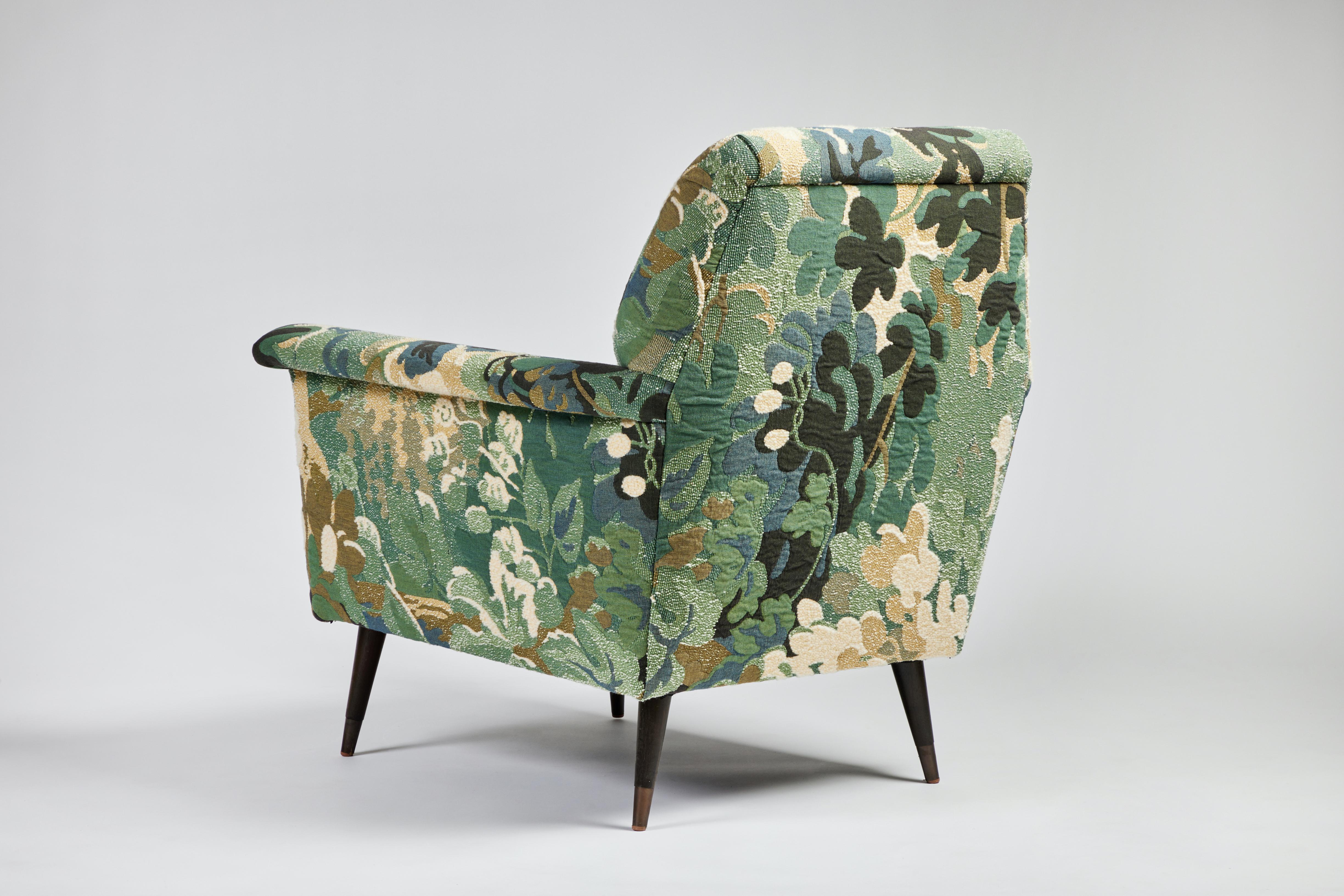 Mid-Century Modern Italian Style Jolly Club Chair by Martin and Brockett For Sale 3