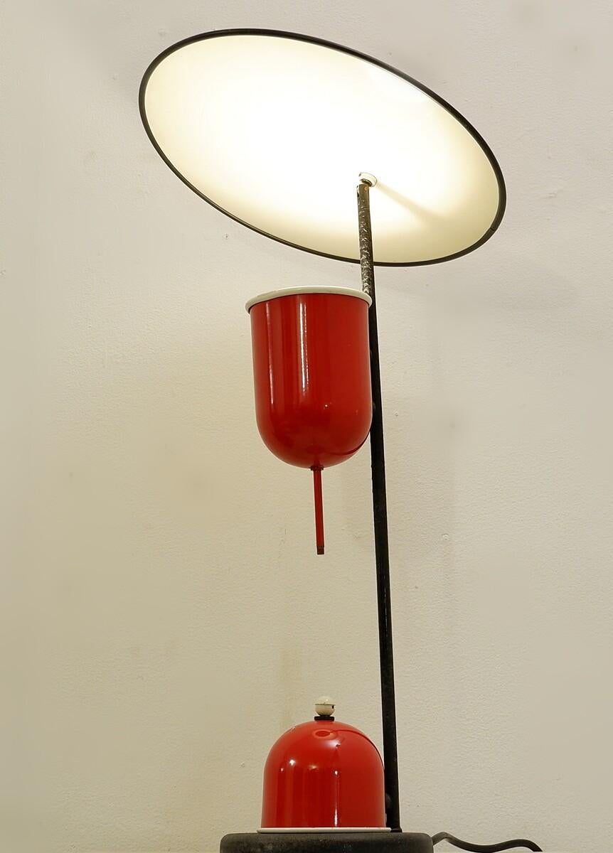 Mid-Century Modern Italian Table Lamp-1950s In Good Condition In Brussels , BE