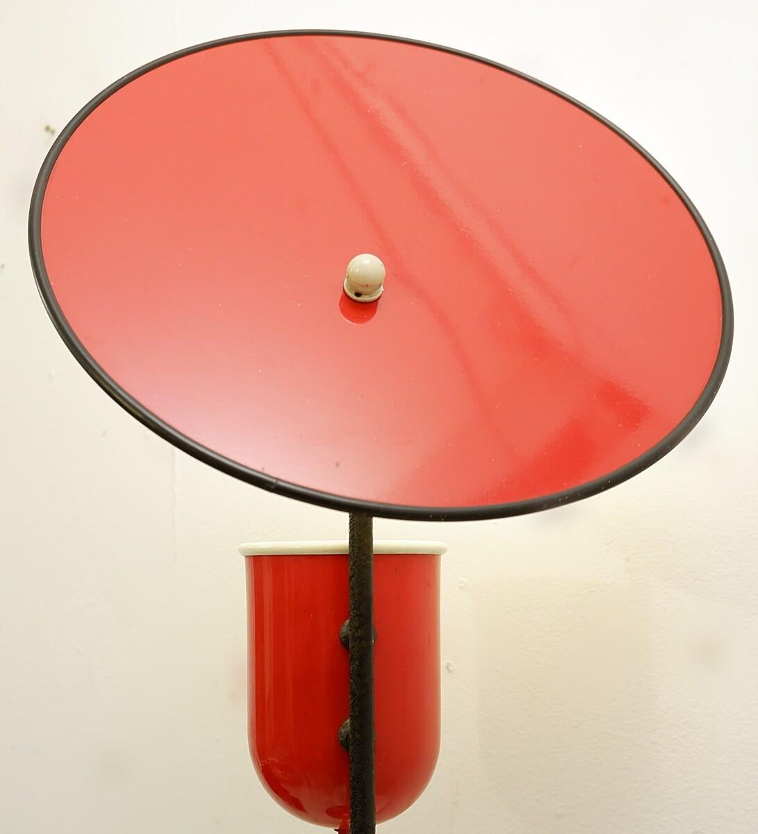 Mid-Century Modern Italian Table Lamp-1950s 2
