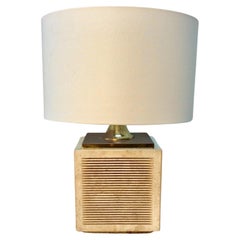 Mid-Century Modern Italian Table Lamp Attributed to Fratelli Mannelli