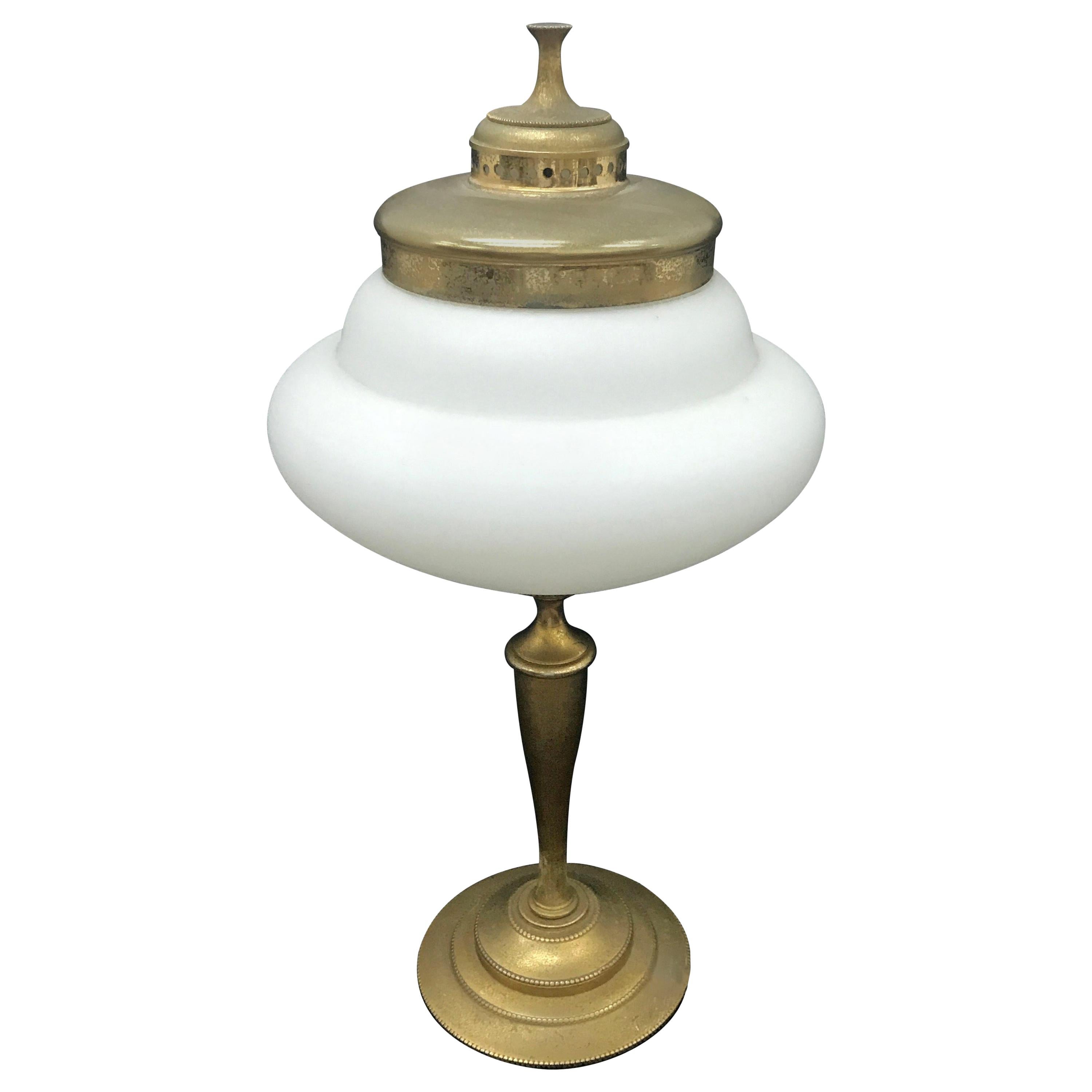 Italienische Mid-Century-Modern-Tischlampe von Guglielmo Ulrich, Filc Milano, 1950er Jahre