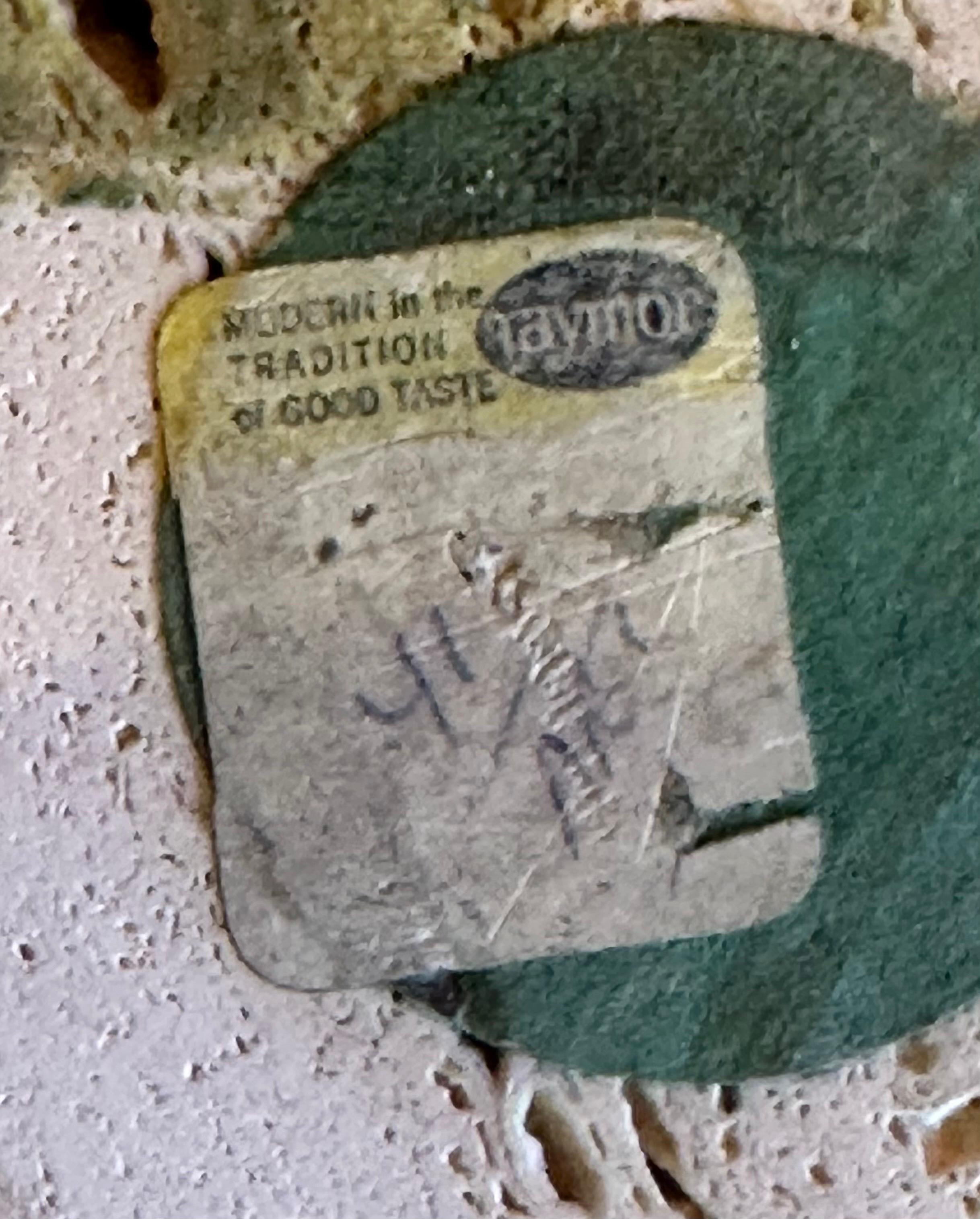 Moderne italienische Travertin-Obstschale / Tafelaufsatz aus der Mitte des Jahrhunderts von Raymor im Angebot 6