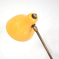 Mid Century Modern Italian Triennale Brass Floor Lamp