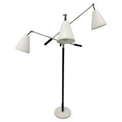 Mid Century Modern Italian Triennale Floor Lamp Gino Sarfatti by Arteluce Style