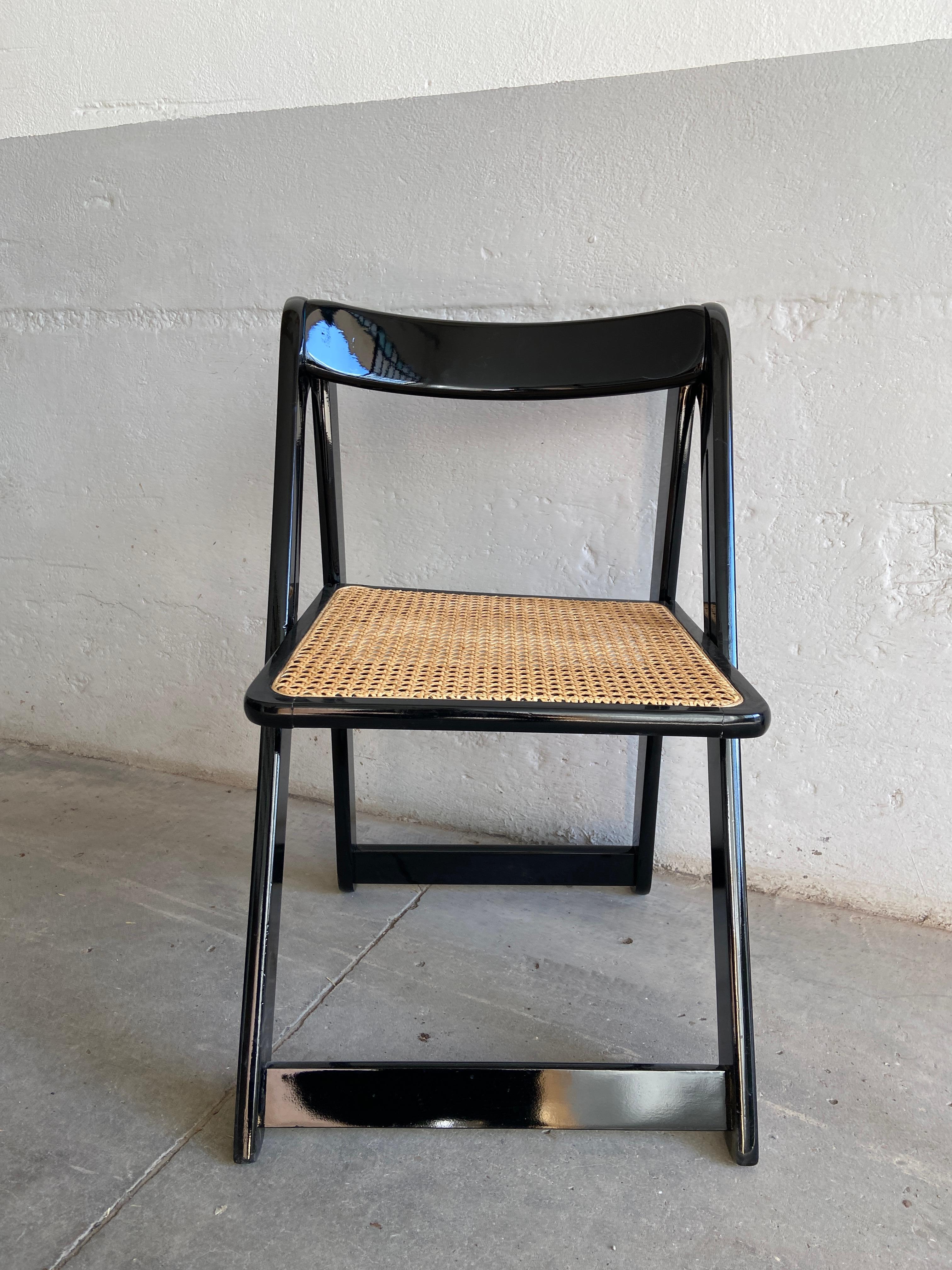 Moderne italienische „Trieste“-Stühle aus der Mitte des Jahrhunderts von Aldo Jacober für Alberto Bazzani (Moderne der Mitte des Jahrhunderts) im Angebot