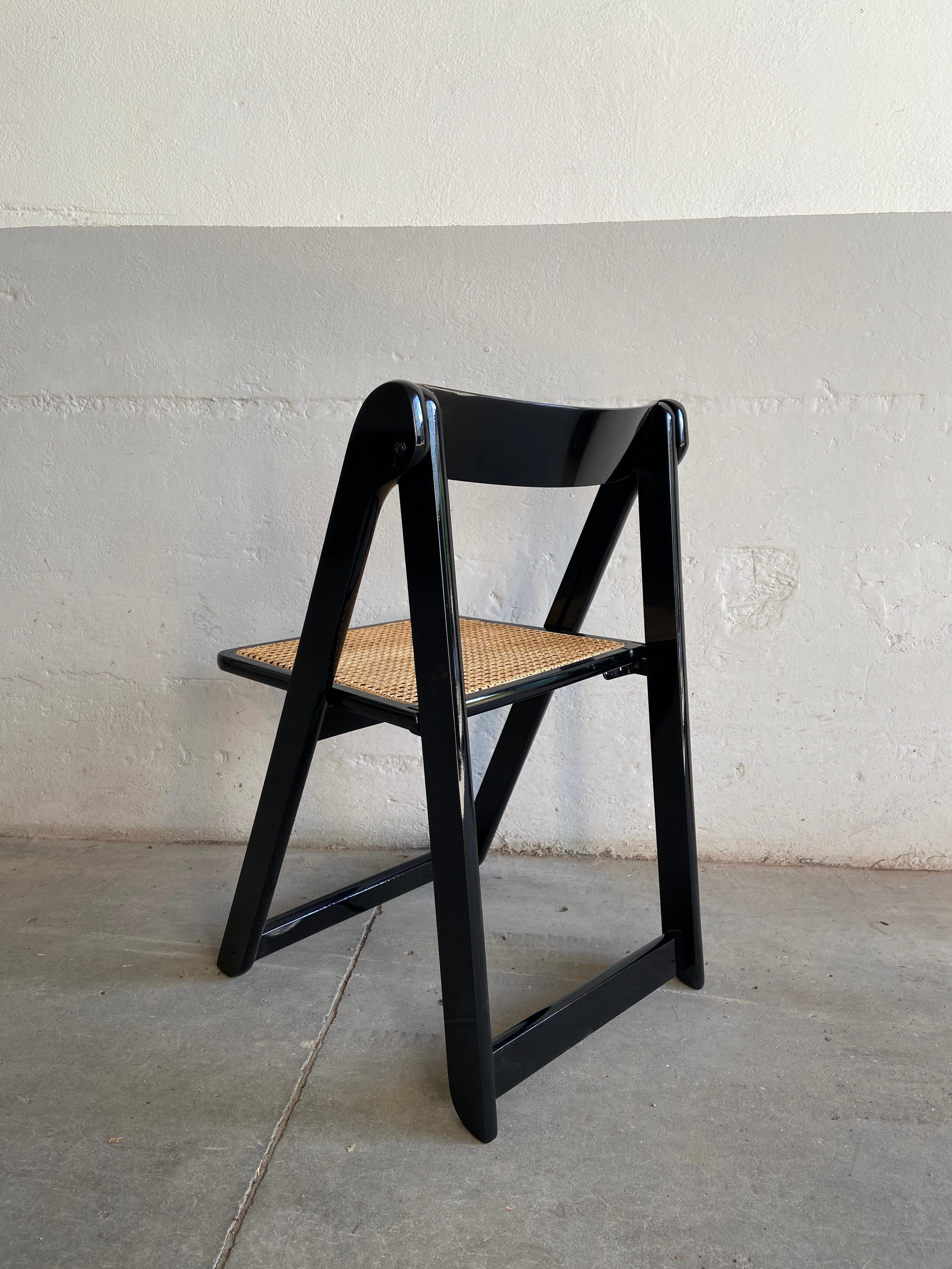 Moderne italienische „Trieste“-Stühle aus der Mitte des Jahrhunderts von Aldo Jacober für Alberto Bazzani (Italienisch) im Angebot