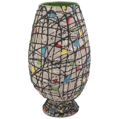 Vase italien moderne du milieu du siècle dernier par Fratelli Fanciullacci:: 1970