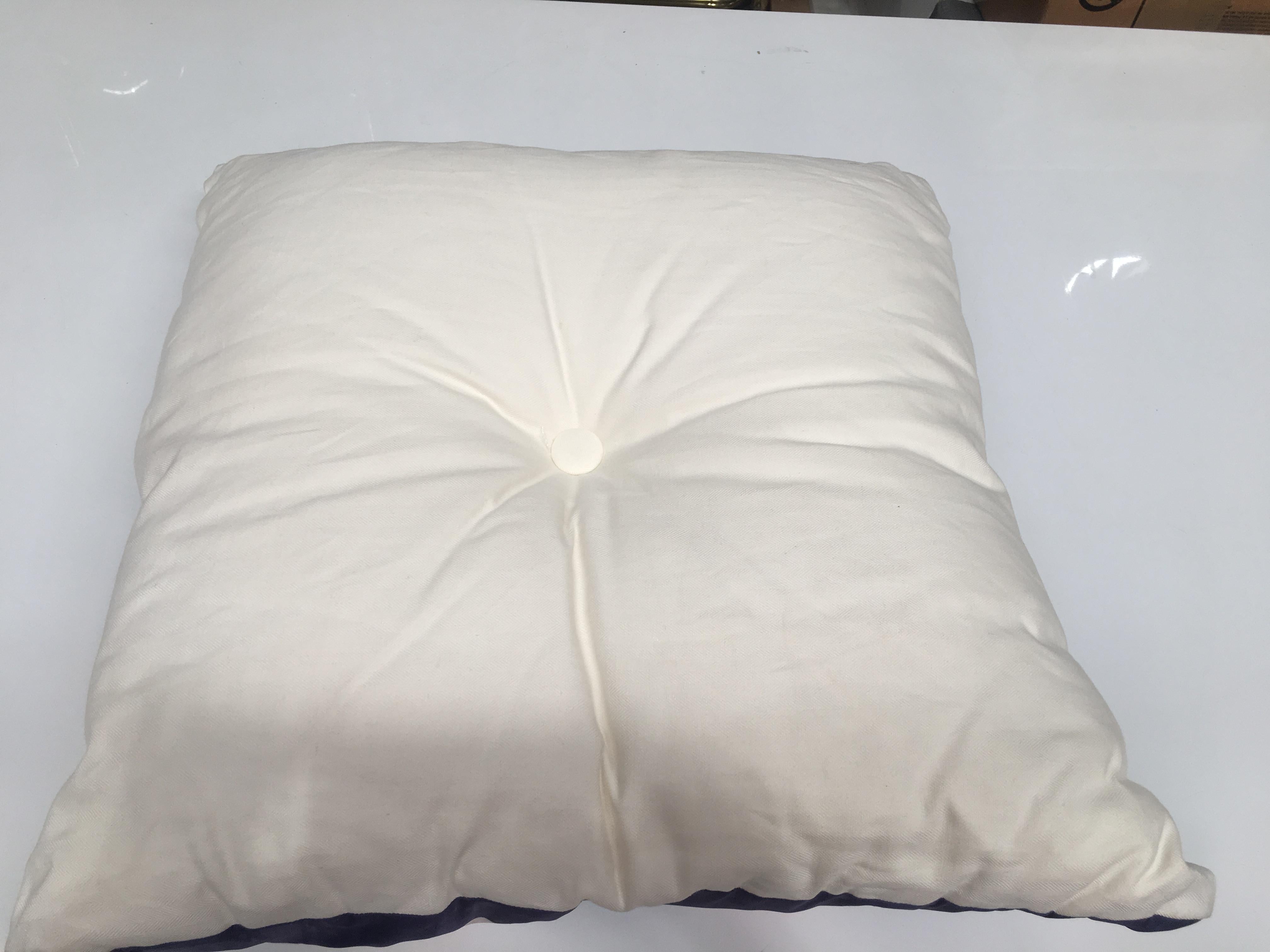 Cotton Mid-Century Modern Italian Vintage Silk Scarf Throw Pillow, 1970s
