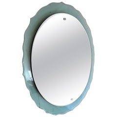 Retro Mid-Century Modern Italian Wall Mirror