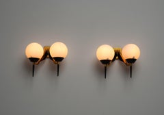 Mid-Century Modern Italian Wall Sconces by Stilnovo