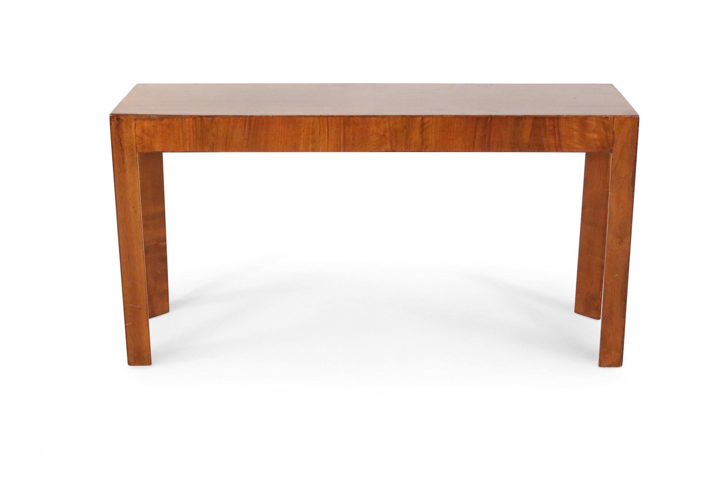 Mid-Century Modern Italian Walnut Console Table 3