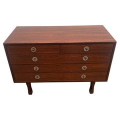 Mid-Century Modern Italian Wooden Chest of drawers