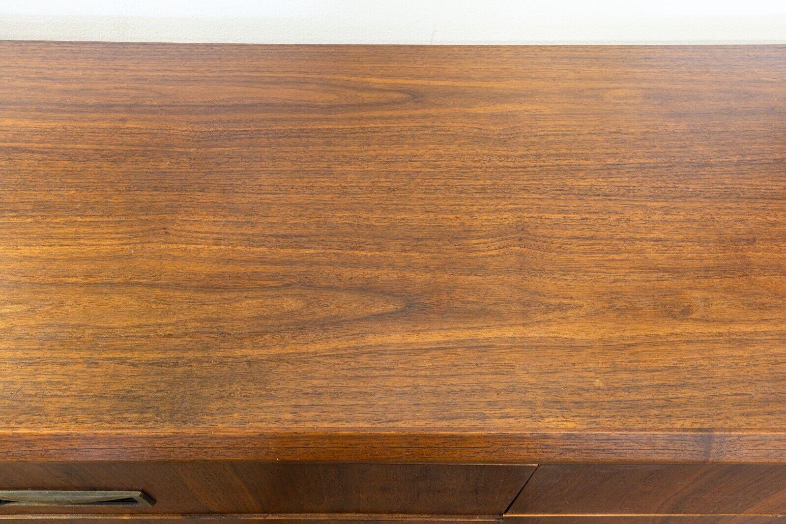 Mid-Century Modern Jack Cartwright Founders Credenza Dresser & Mirrors Set 3