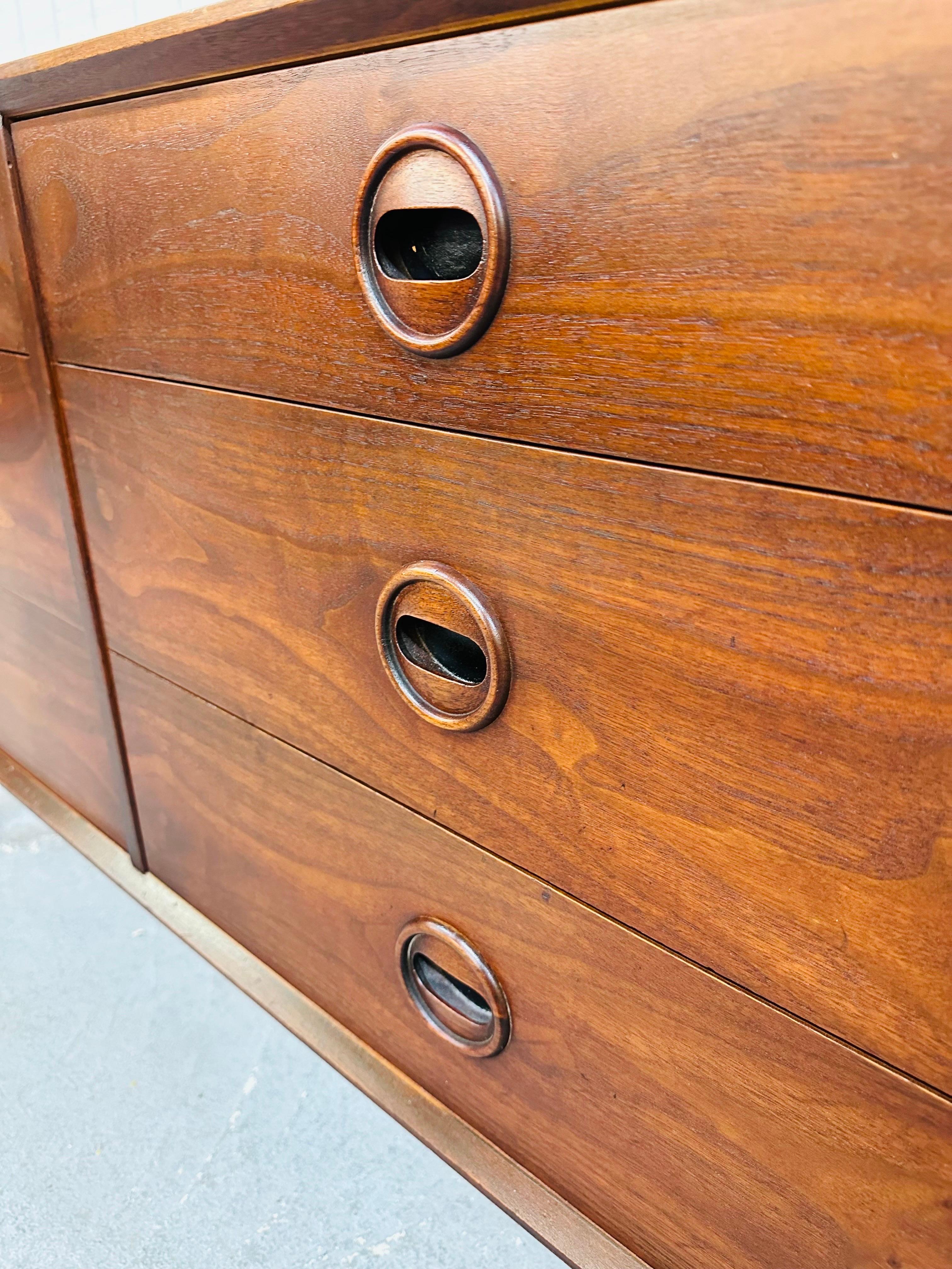 Mid-Century Modern Jack Cartwright Walnut Dresser 2