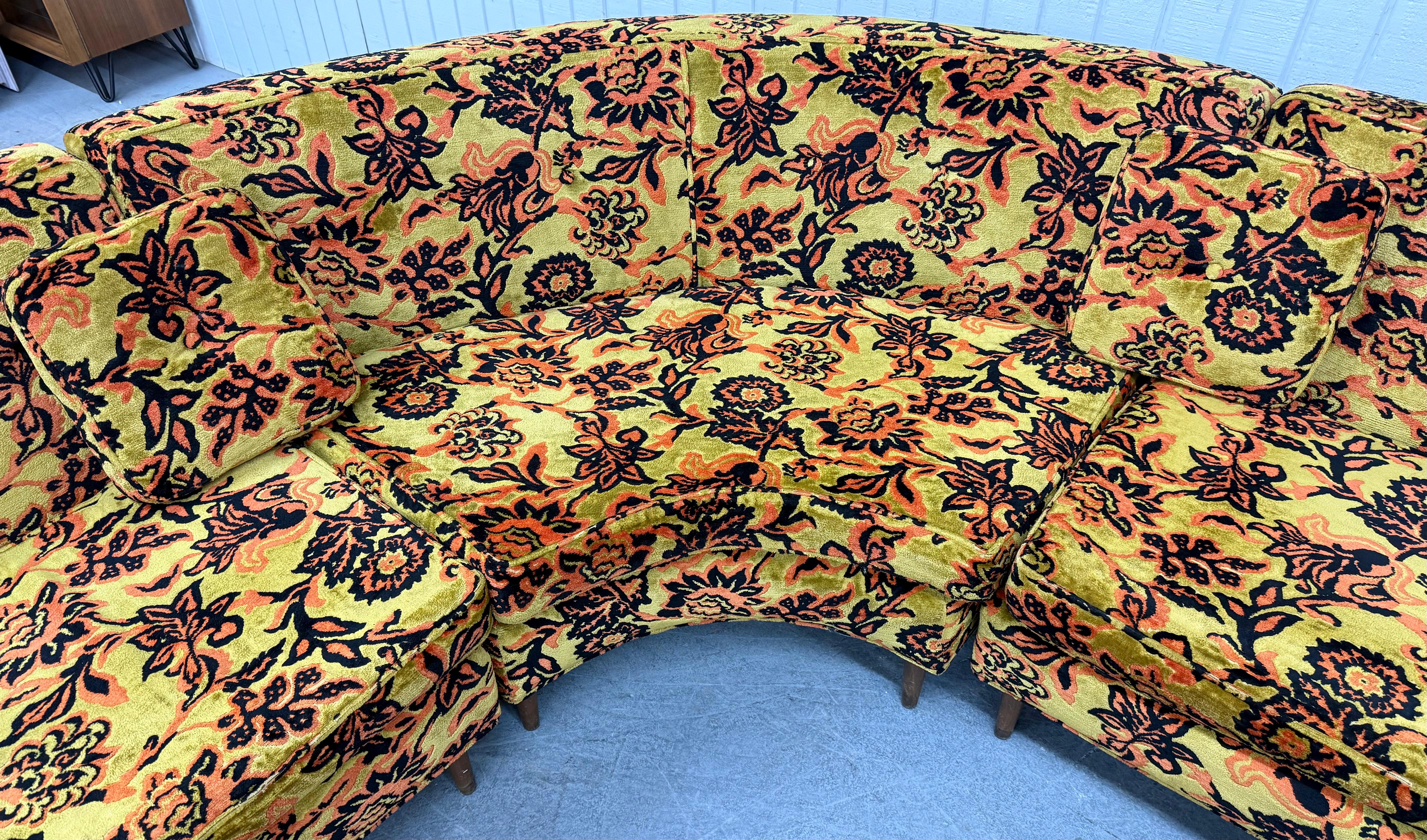 20th Century Mid-Century Modern Jack Larsen Style Sectional Sofa