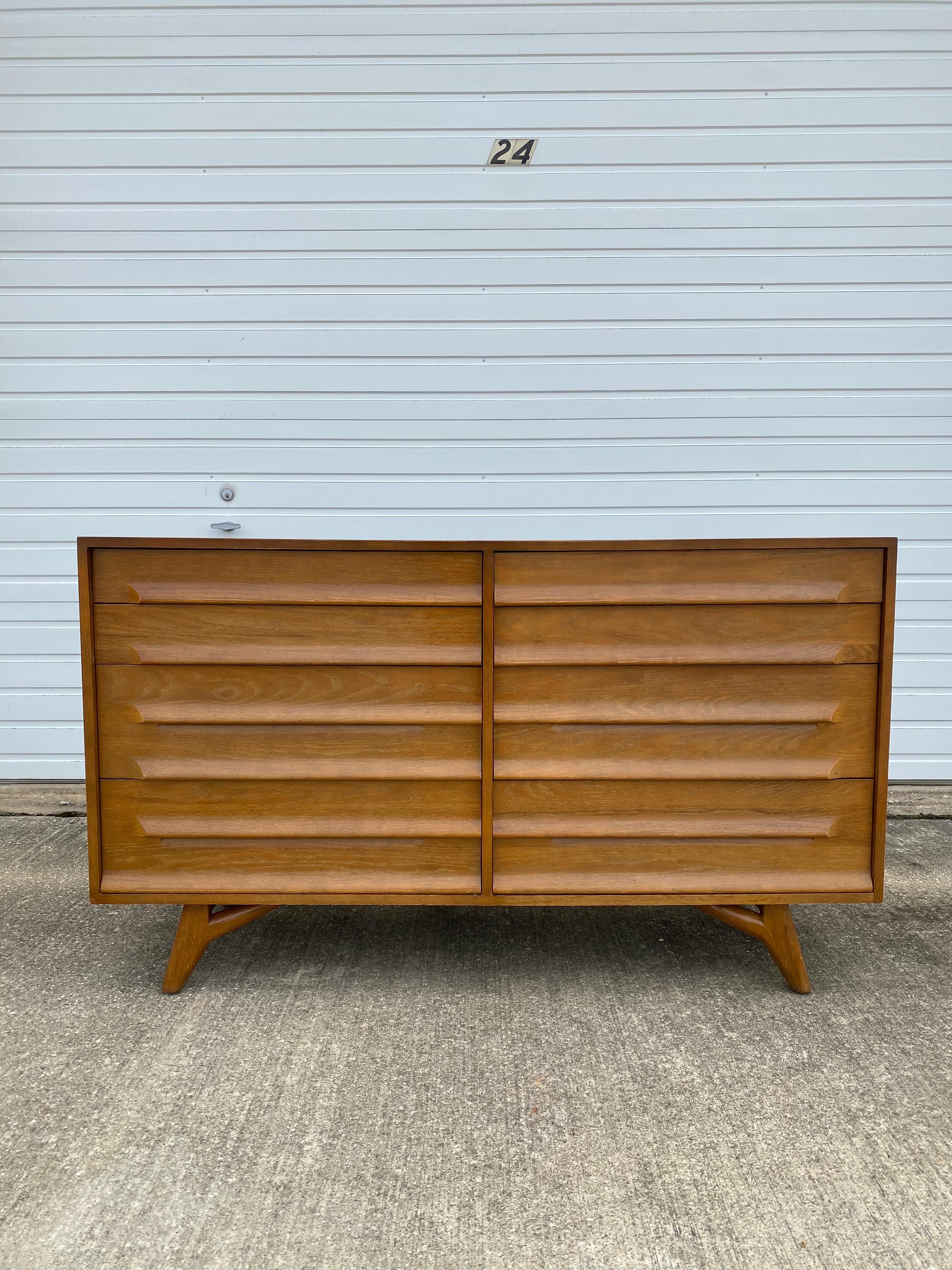American Mid-Century Modern Jack Van Der Molen Lowboy Dresser For Sale