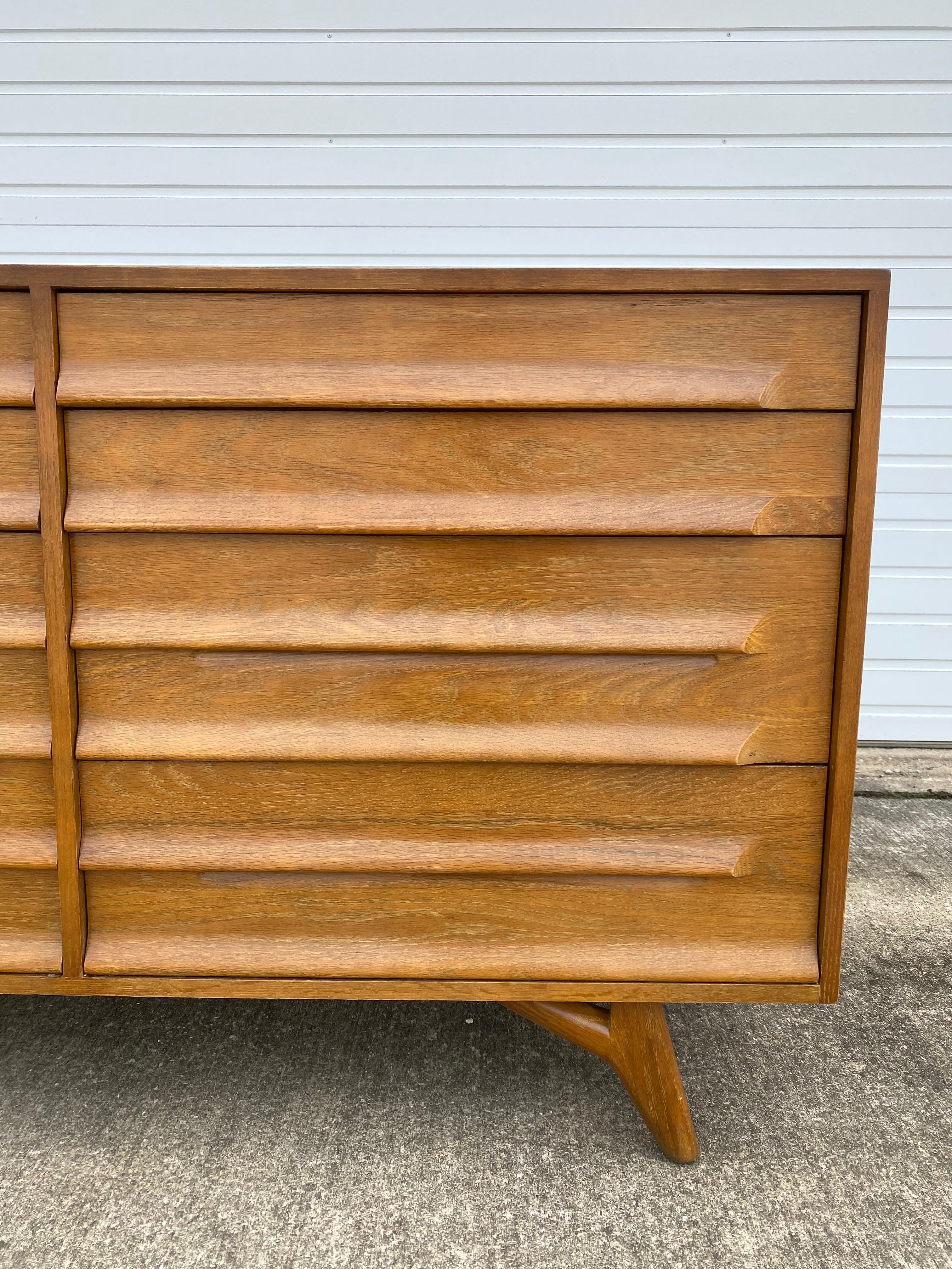 Late 20th Century Mid-Century Modern Jack Van Der Molen Lowboy Dresser