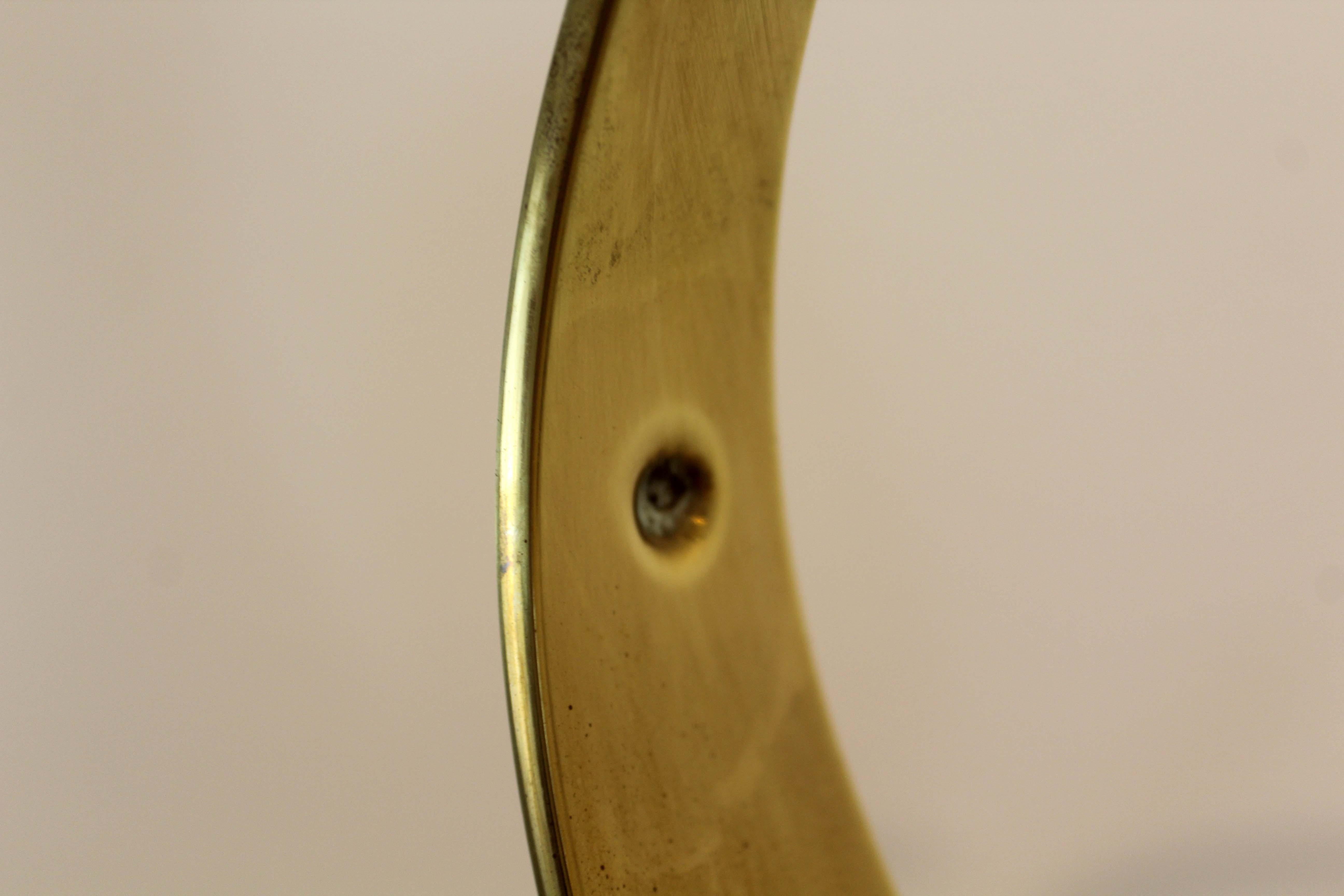 Mid-Century Modern James Nani Eclipse 12 Modern Brass Sculpture, 1970s For Sale 1