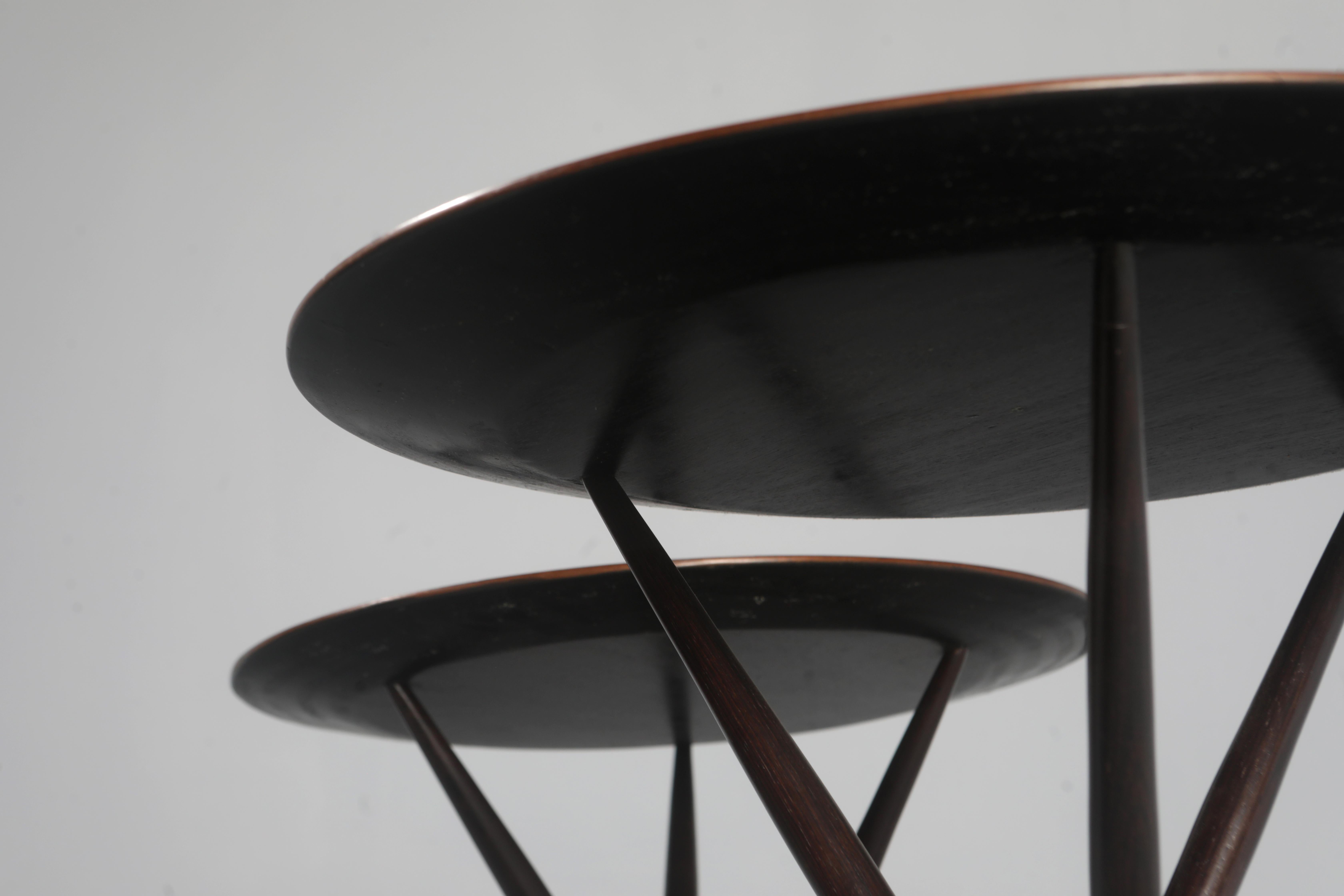 Mid-20th Century Mid-Century Modern Janete Side Table by Sergio Rodrigues, Brazil, 1950s