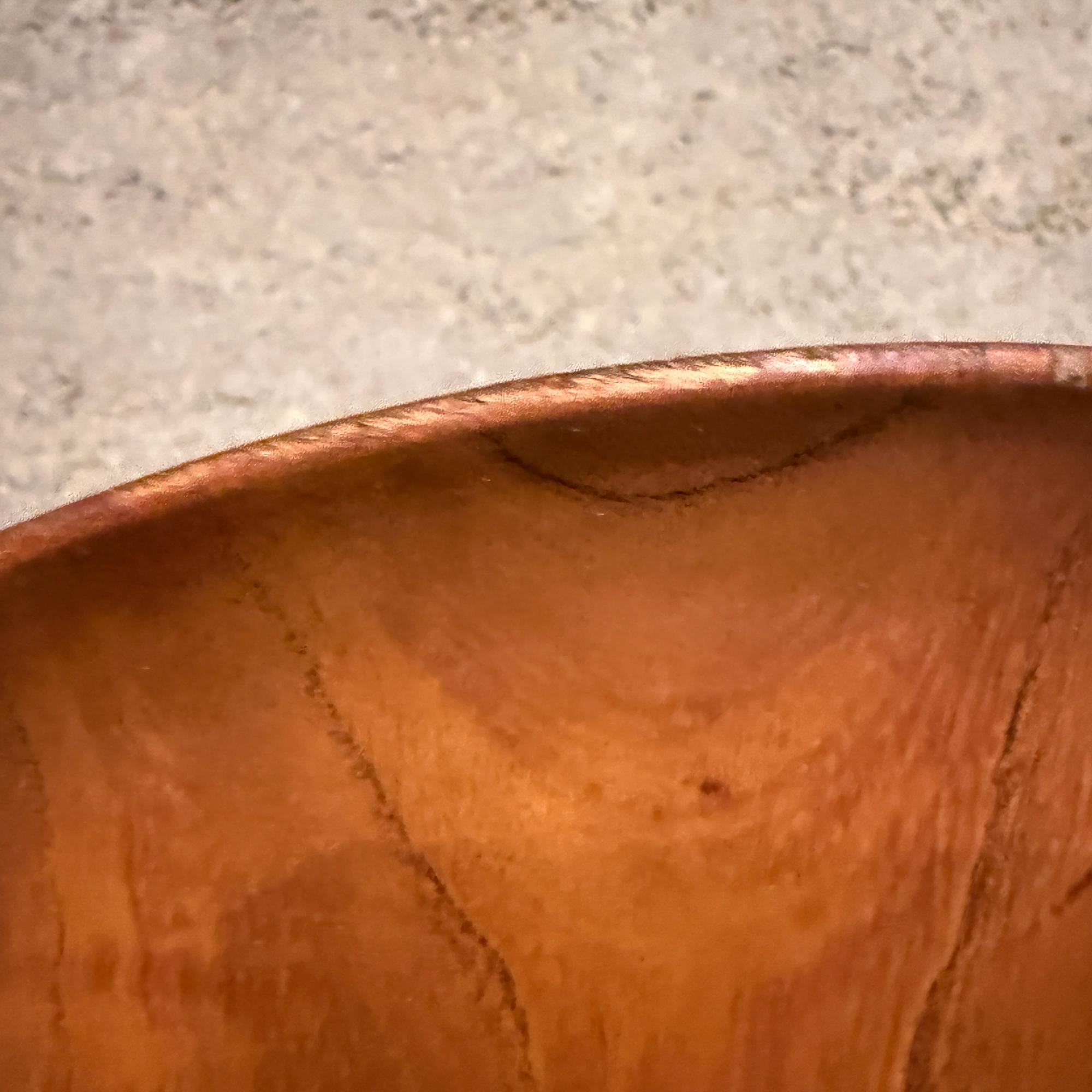 Metà XX secolo Vassoio per piatti in compensato curvato del Giappone, metà del secolo scorso, teak in vendita