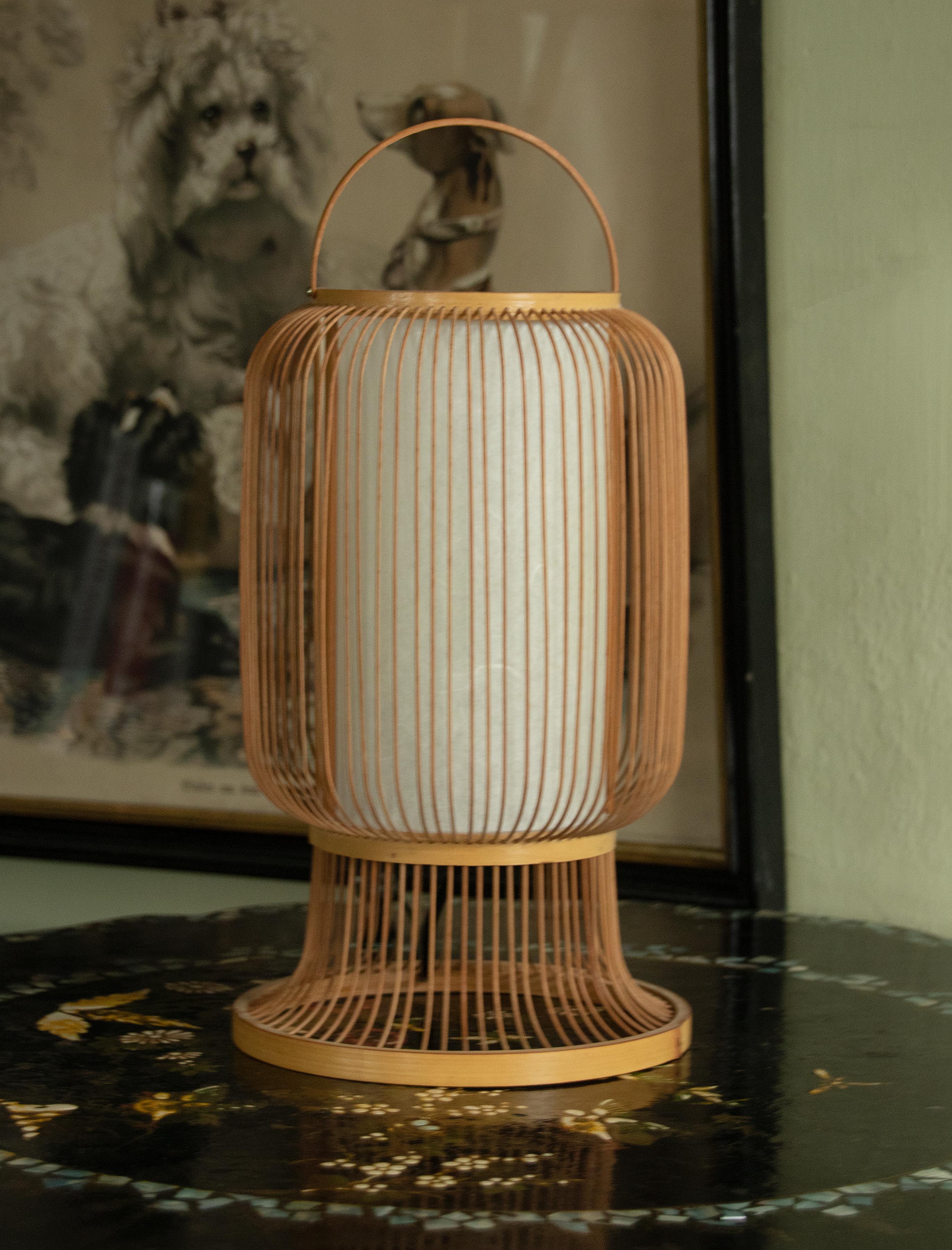 japanese bamboo lamp
