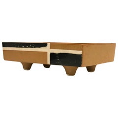 Mid-Century Modern Japanese Ceramic Ikebana Bowl or Planter