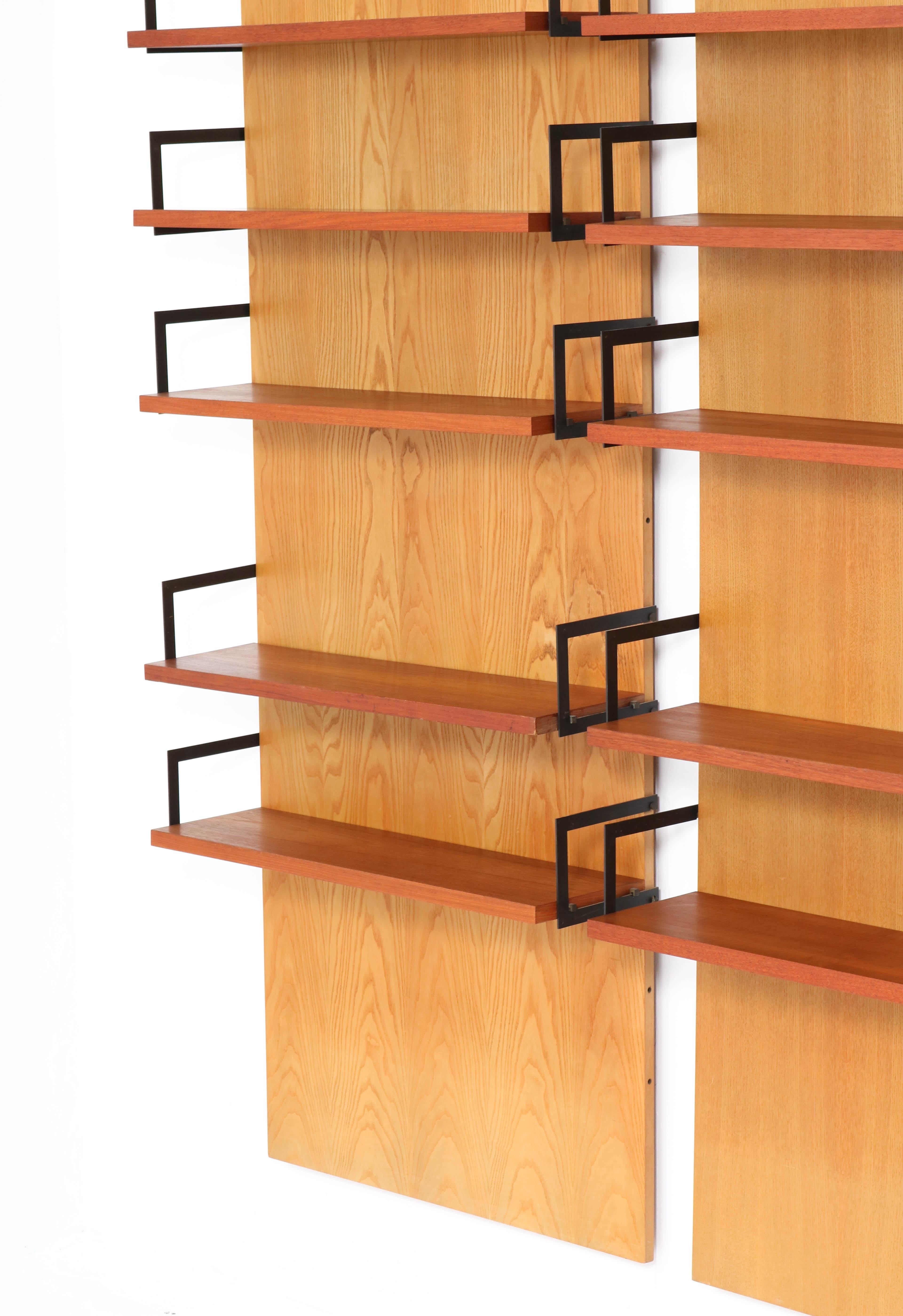 Metal Mid-Century Modern Japanese Series Wall Unit by Cees Braakman for UMS Pastoe