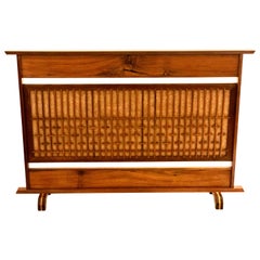 Retro Mid-Century Modern Japanese Small Screen Divider in the Style of Nakashima