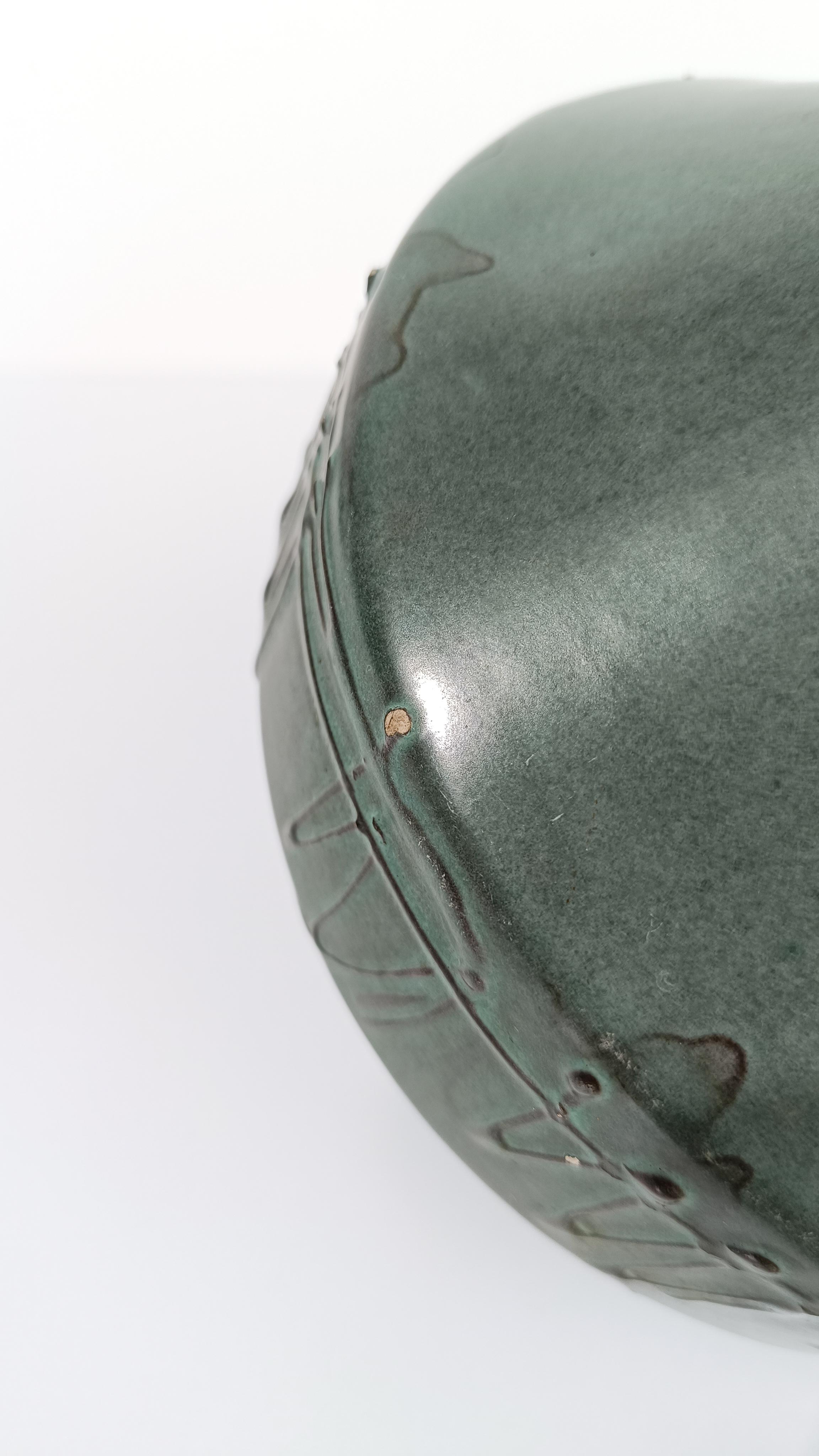 Mid Century Modern Jar / Vase im primitiven Stil aus Westdeutschland, 70er Jahre im Angebot 4