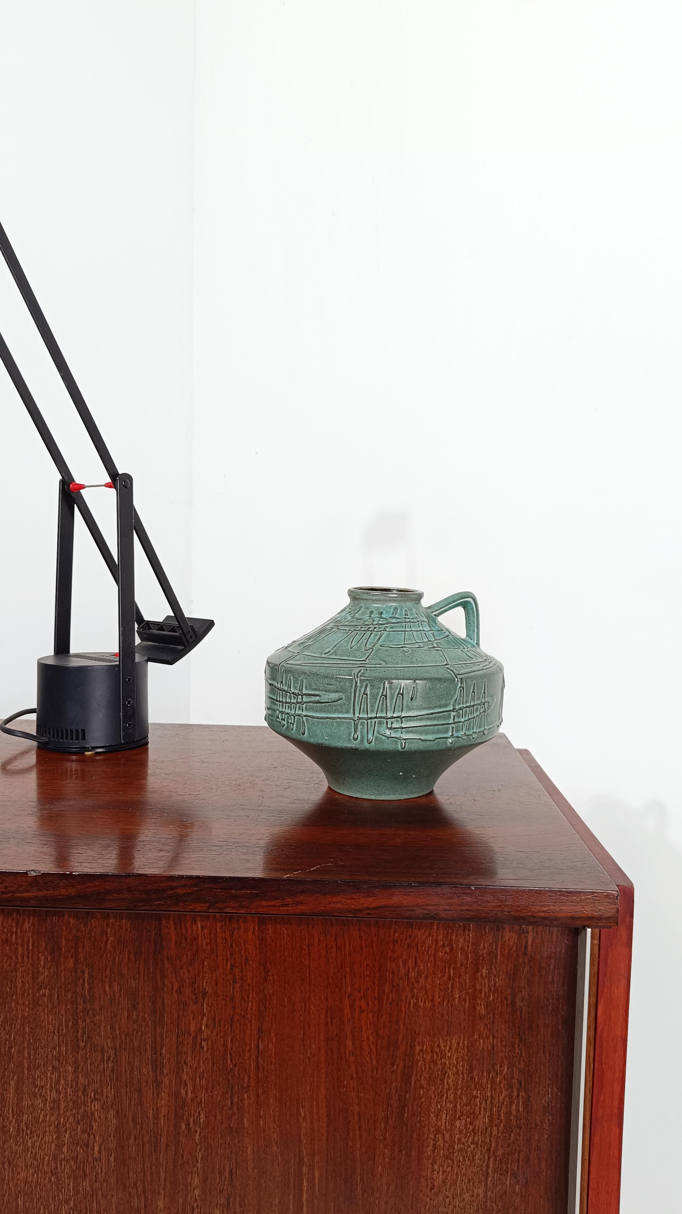 Mid Century Modern Jar / Vase im primitiven Stil aus Westdeutschland, 70er Jahre (Deutsch) im Angebot